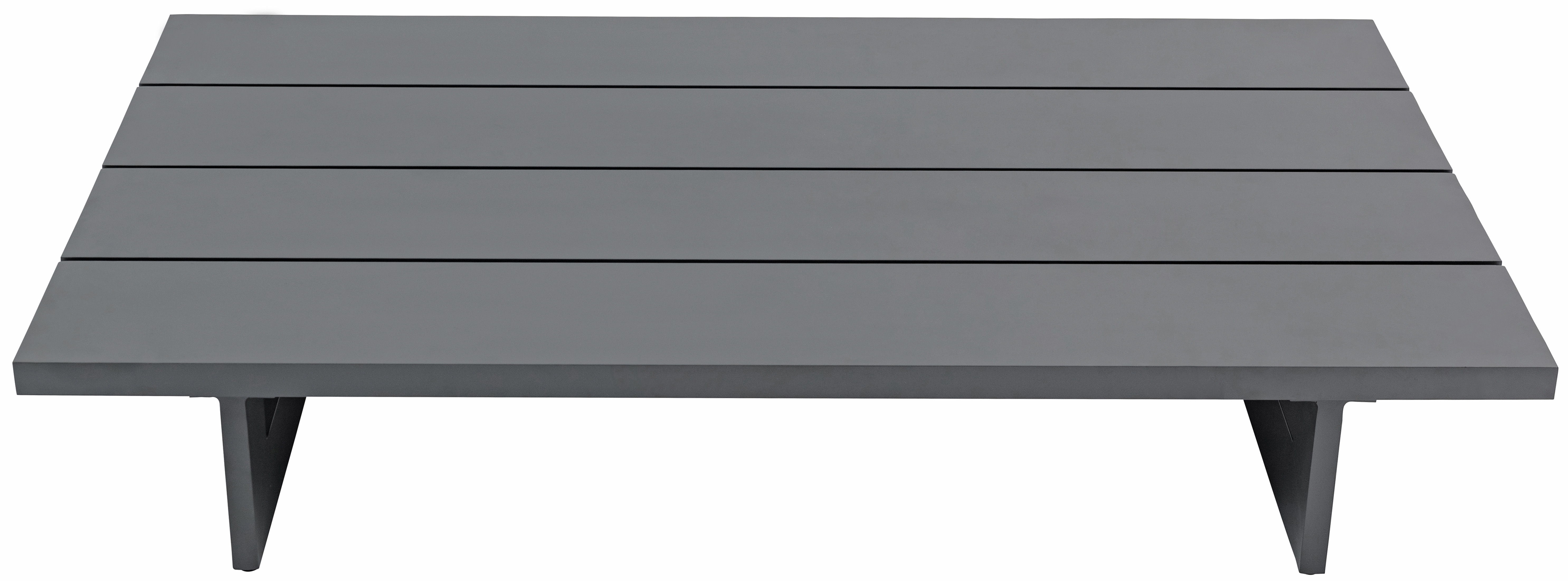 Maldives - Patio Coffee Table - Dark Gray