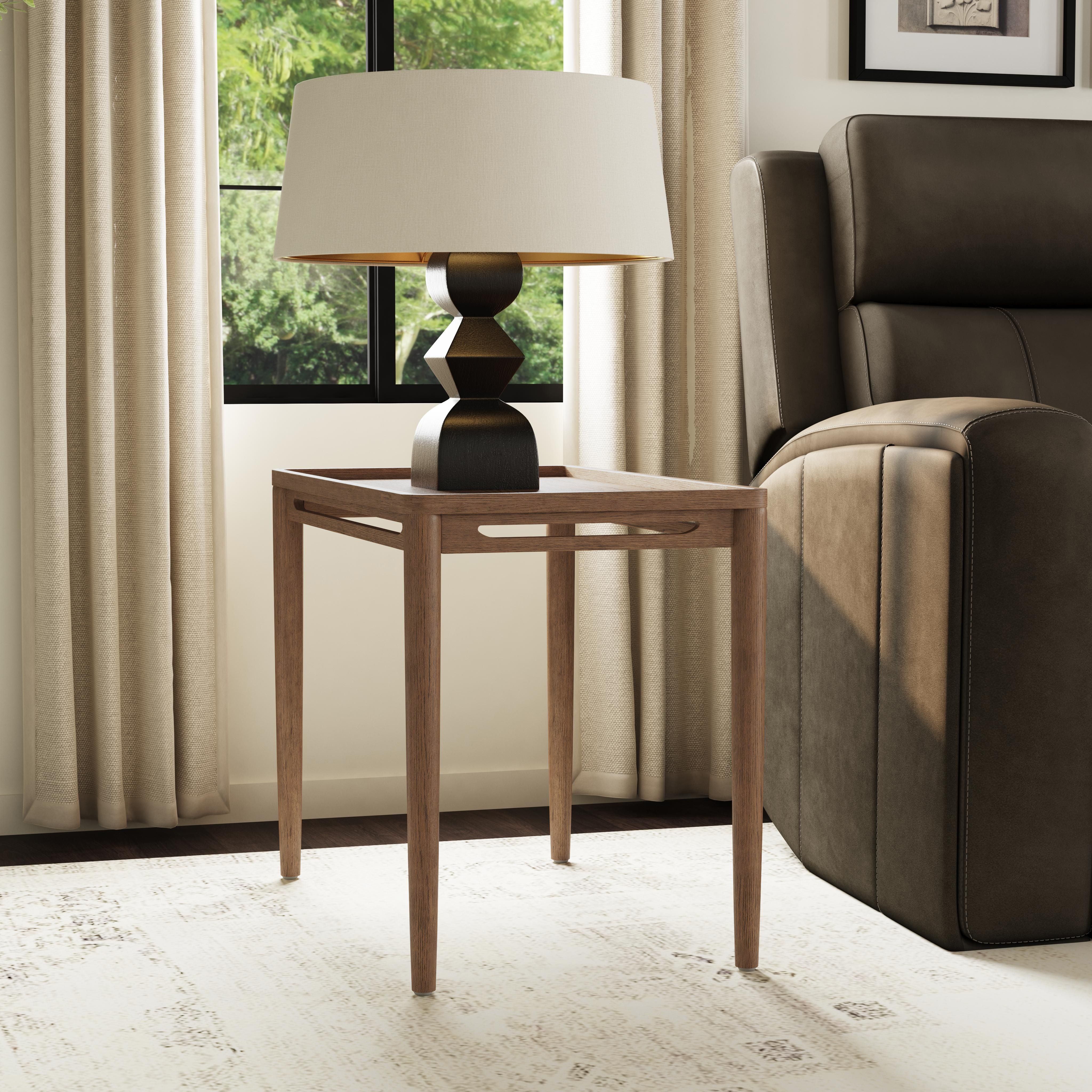 Verona - End Table - Dark Brown, light brown, view 6