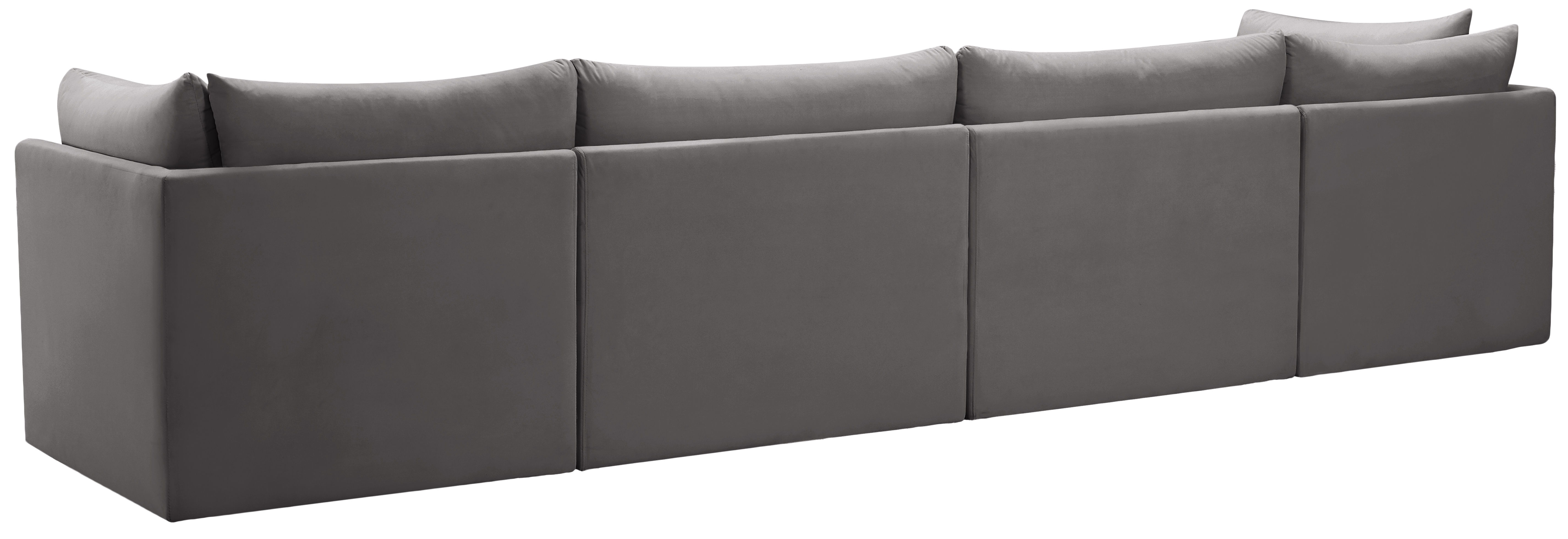 Jacob - Modular 4 Piece Sofa - Gray