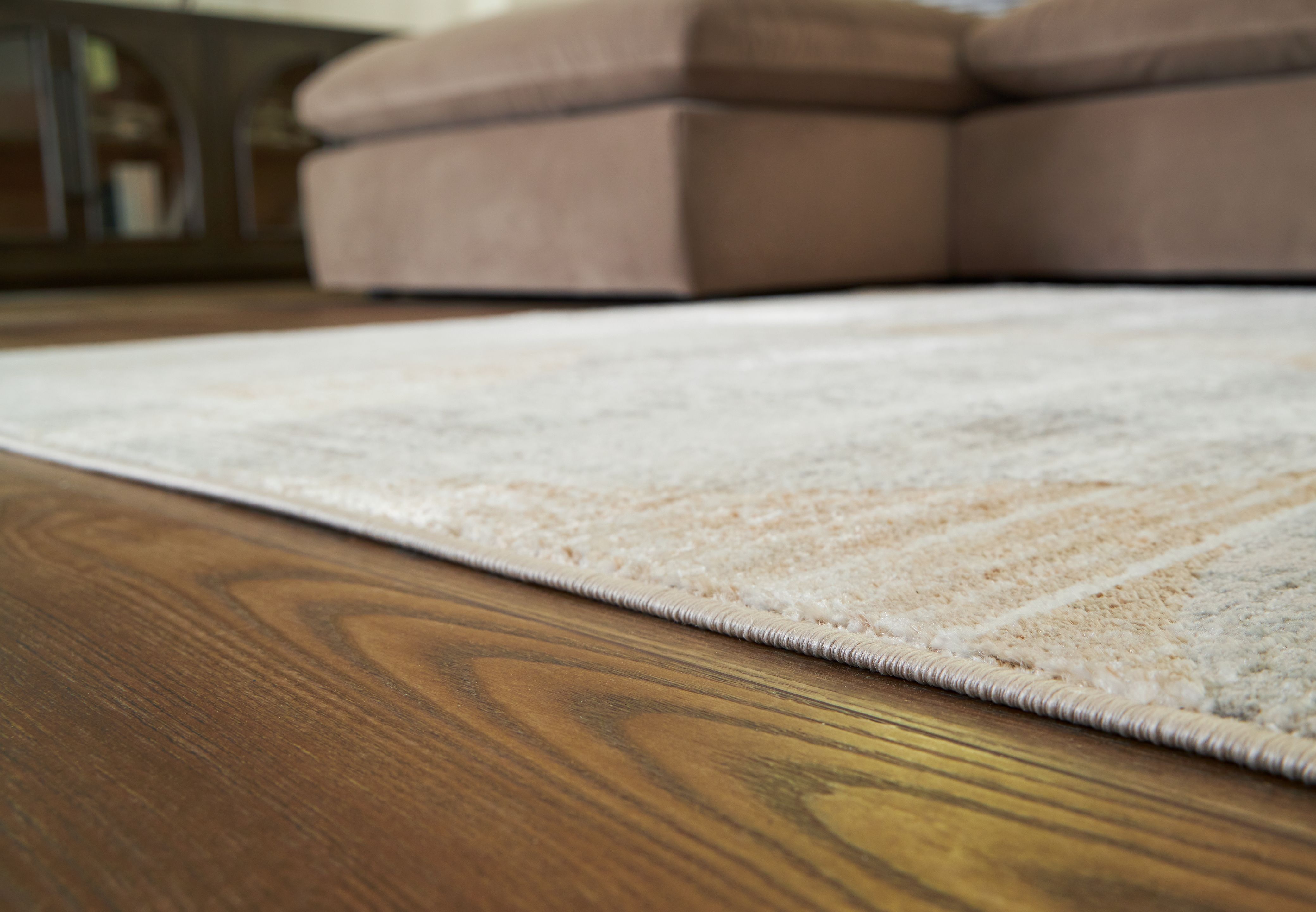 Truward - 8' x 10' Rug - Linen / Gray / Caramel