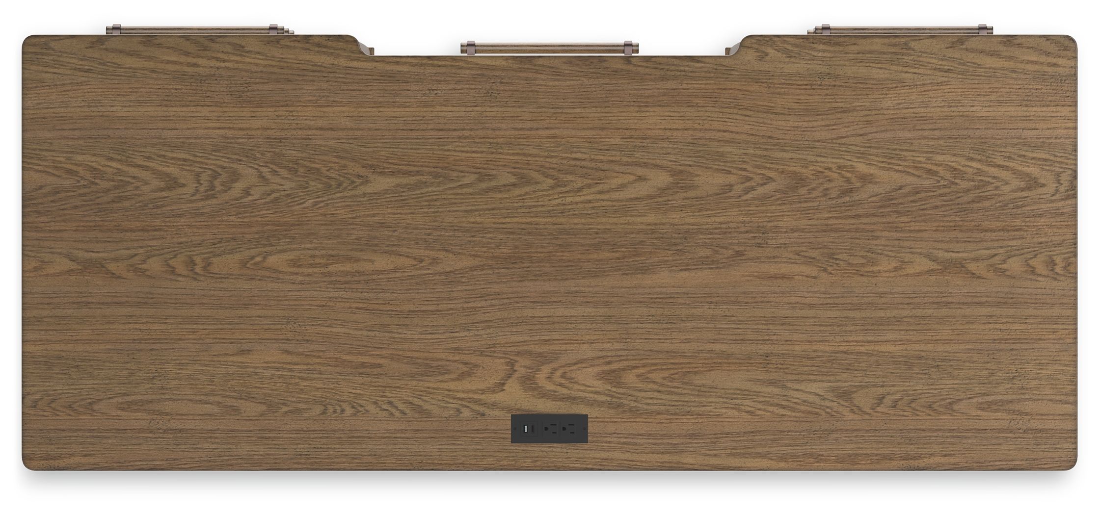 Ashley Furniture Roanhowe - Home Office Desk - Brown - Image 9