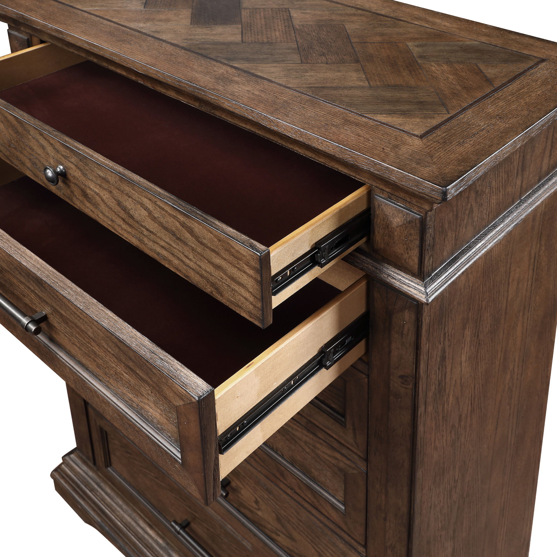Mar Vista - Chest - Walnut, dark brown, view 6