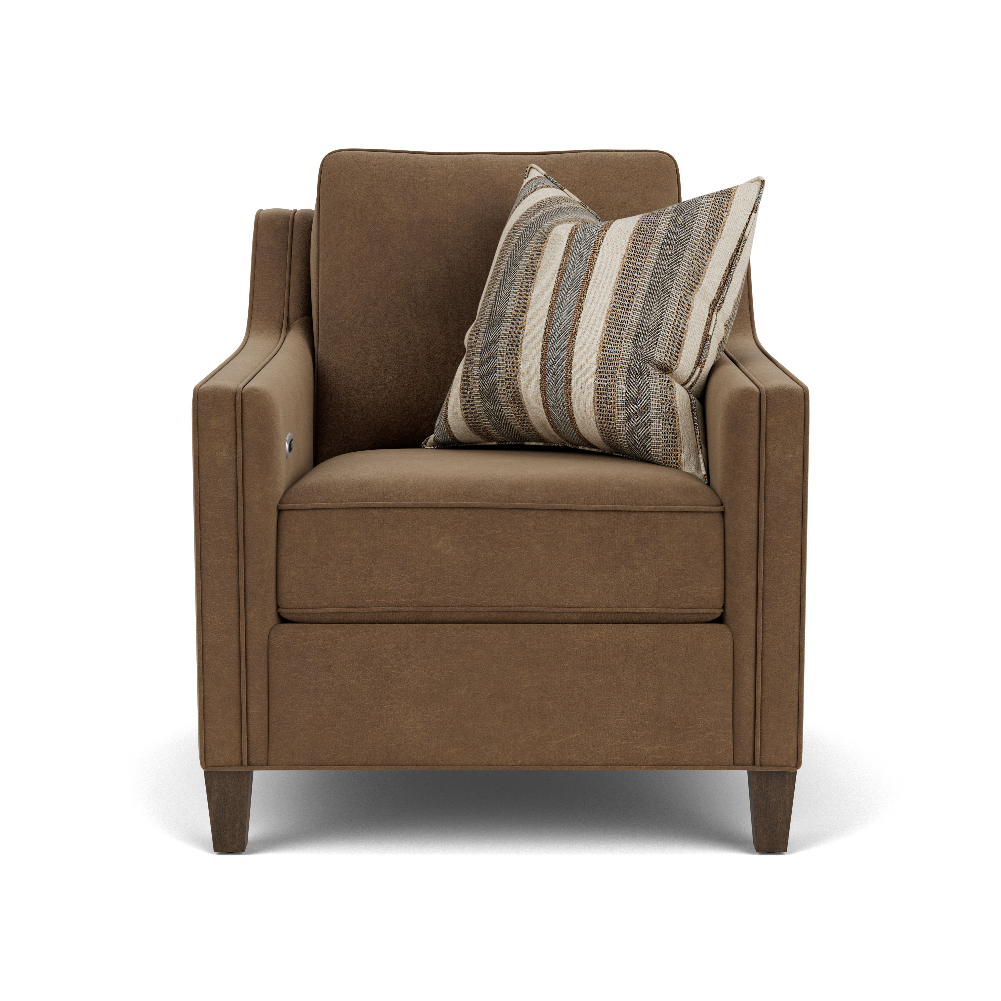 Finley - Fabric Power Incliner, dark brown, view 5