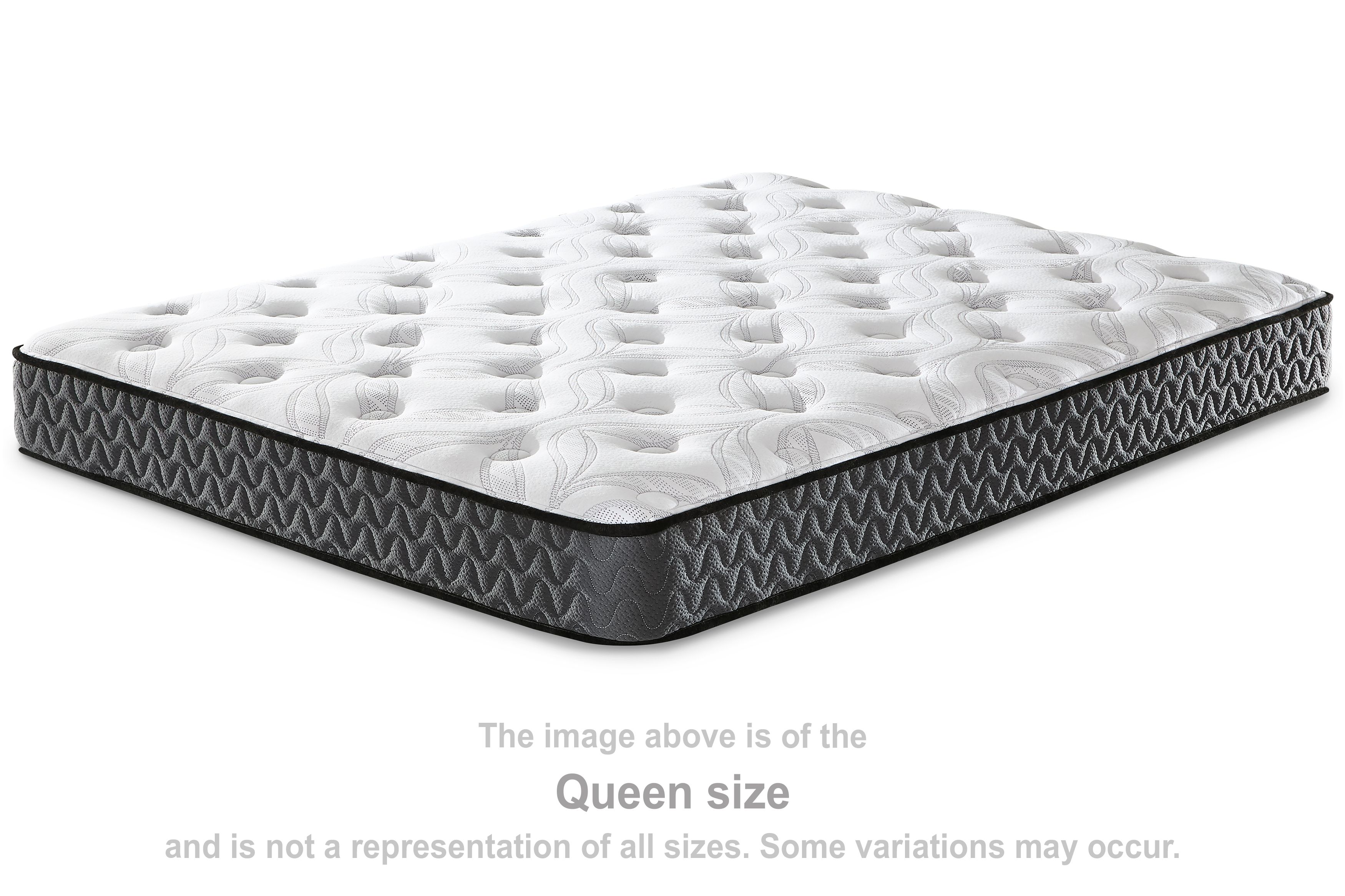 8 Inch Bonnell Hybrid - Full Mattress - White