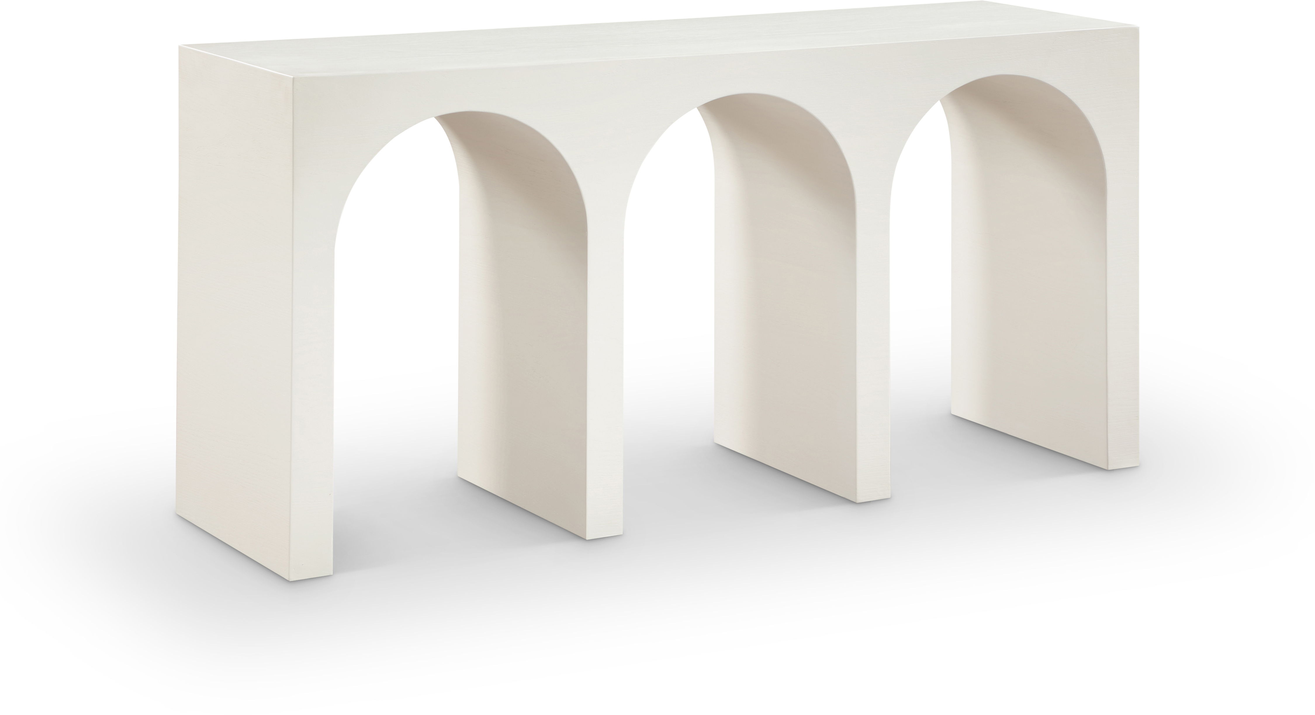 June - Console Table - Cream Oak
