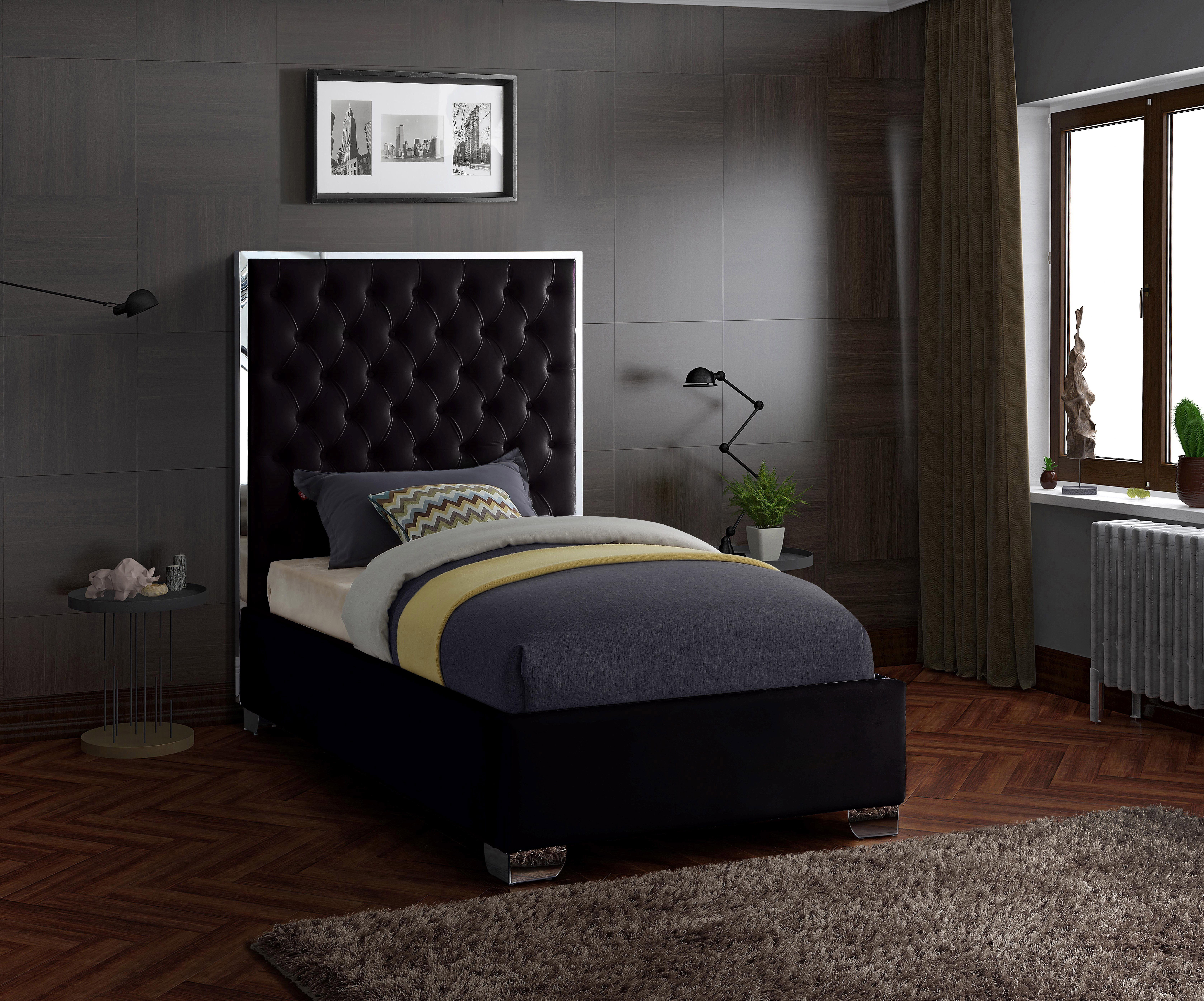 Lexi - Twin Bed - Black