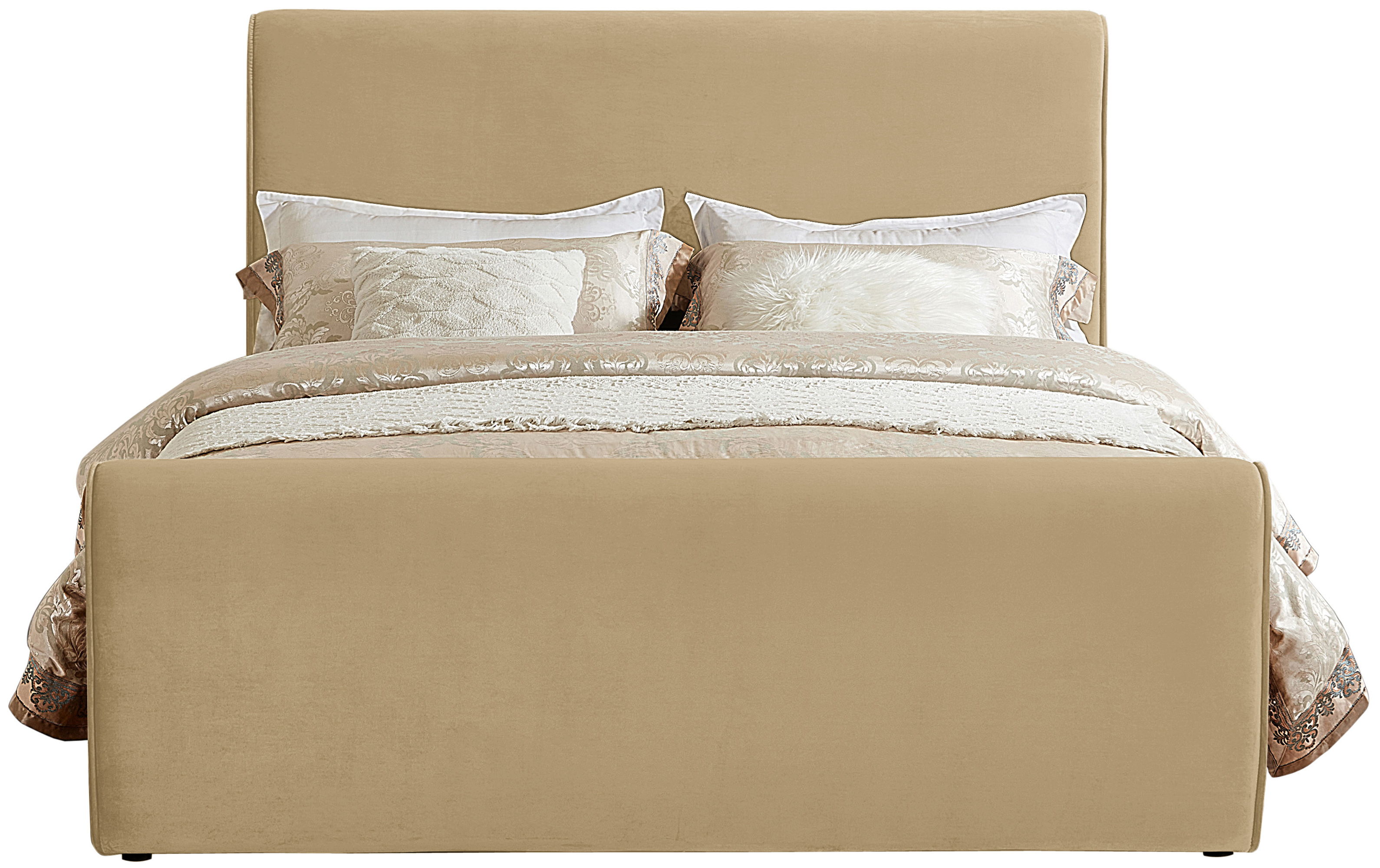 Sloan - King Bed - Camel