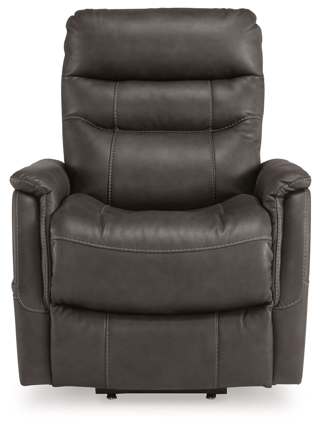 Ashley Furniture Strawbill - Power Lift Recliner - Shadow - Image 4