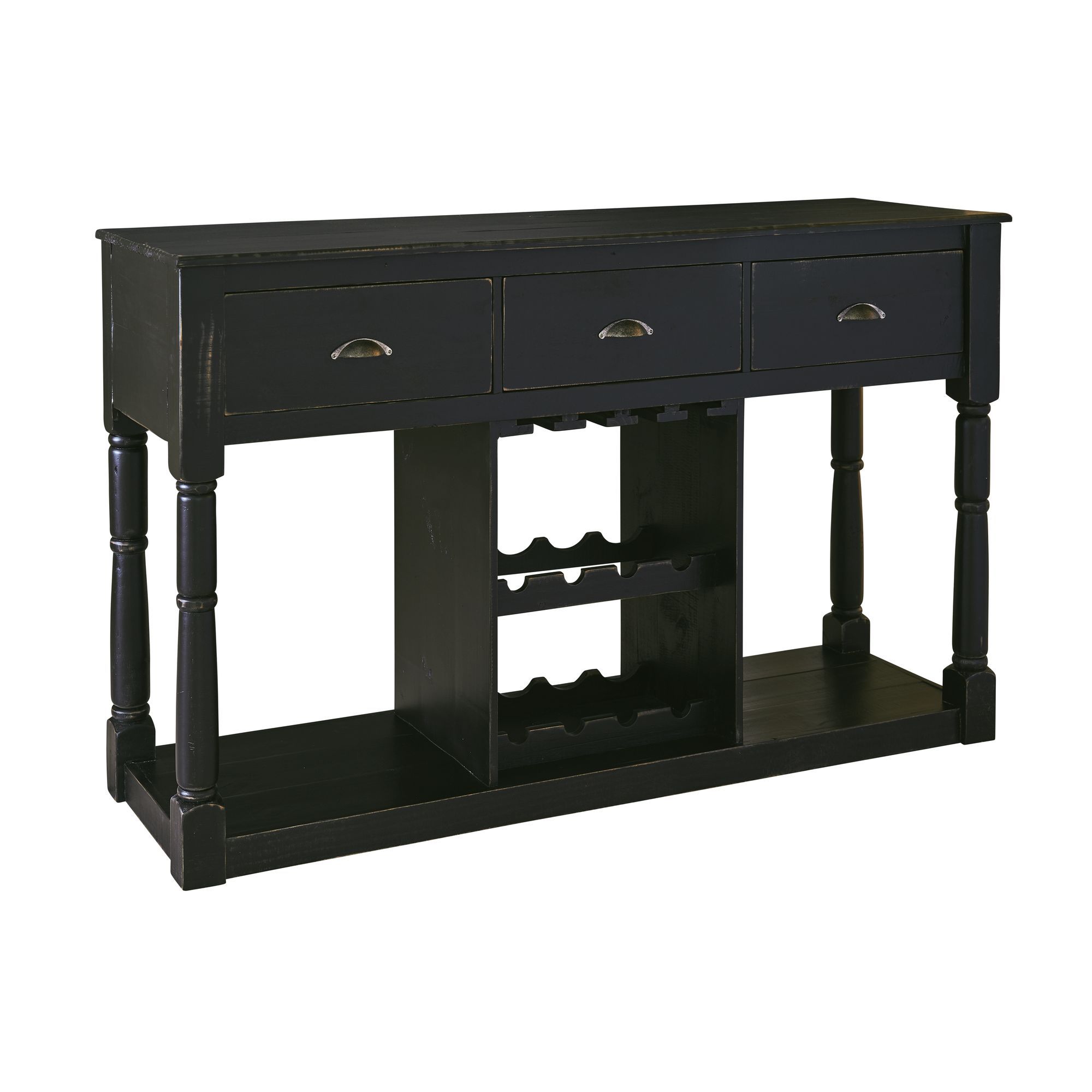 Griffin Bar Salvaged Black New Lots Furniture Online Store