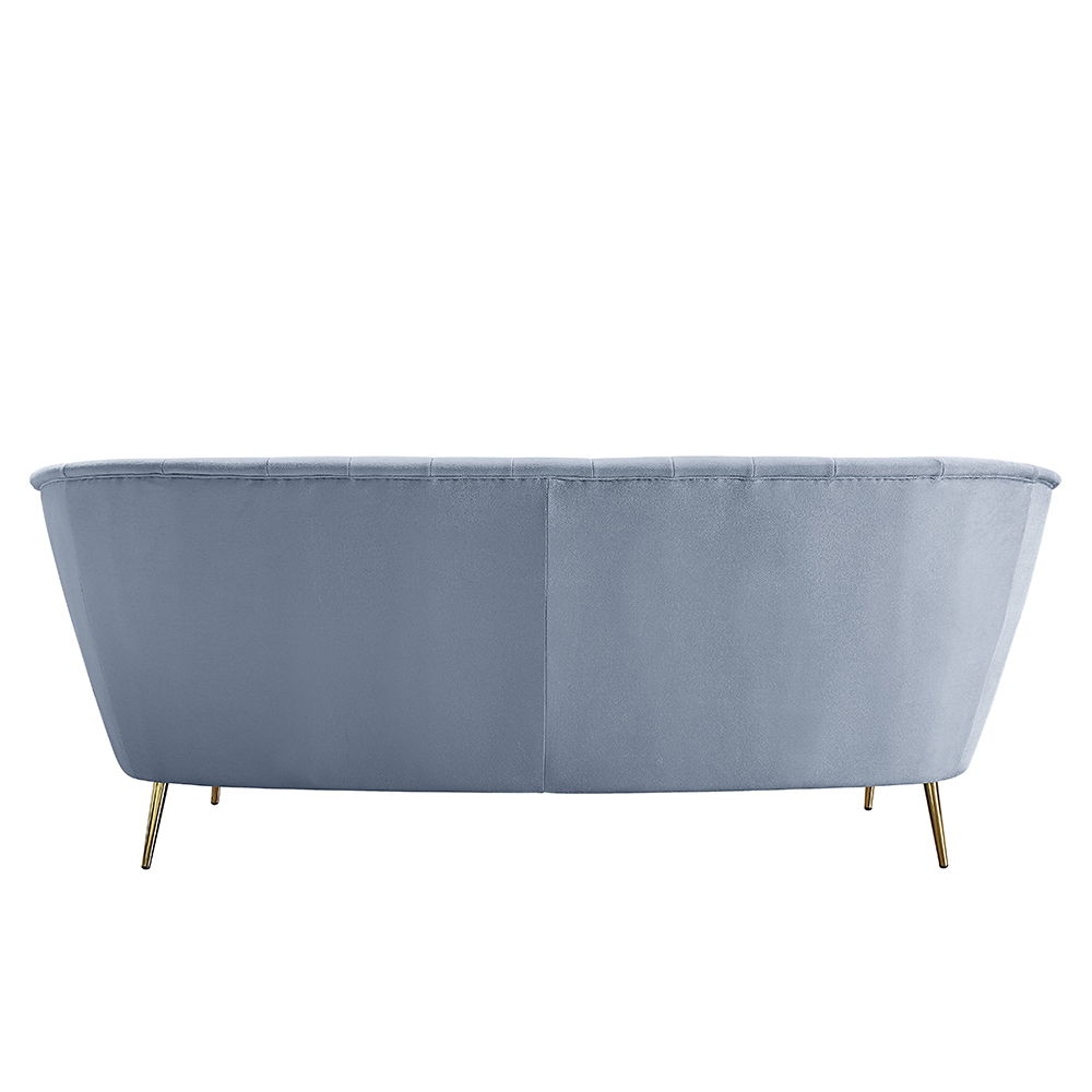 Bayram - Sofa - Light Gray Velvet, light gray, view 3