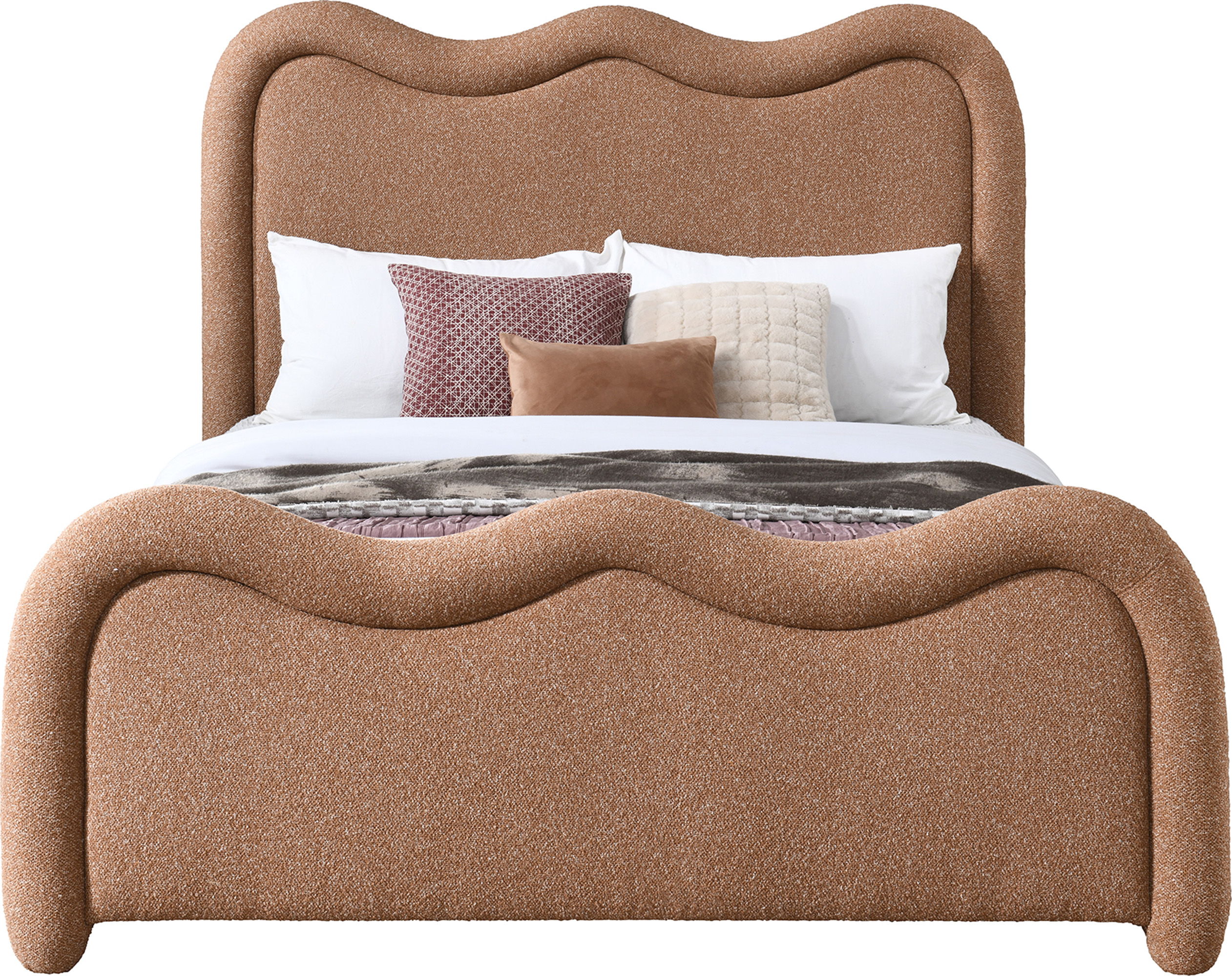 Gavin - Full Bed - Cognac