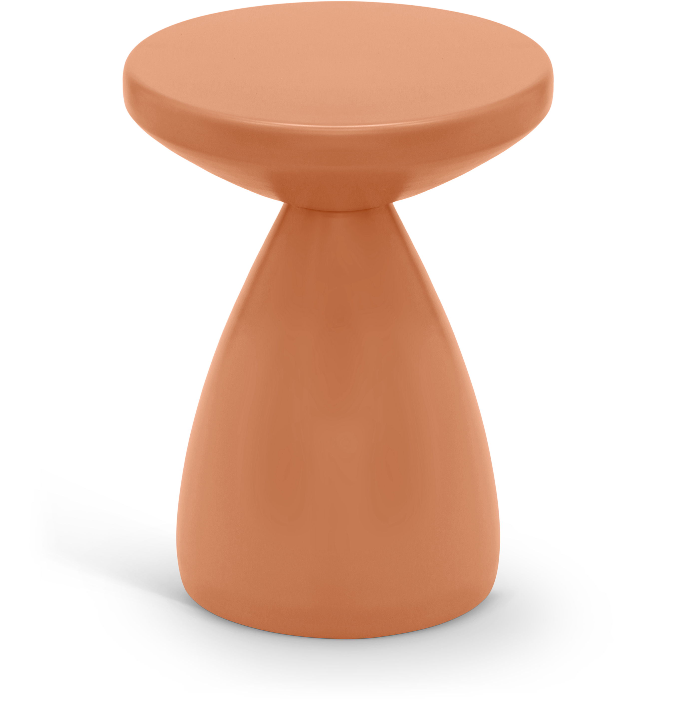 Anika - Iron End Table - Salmon