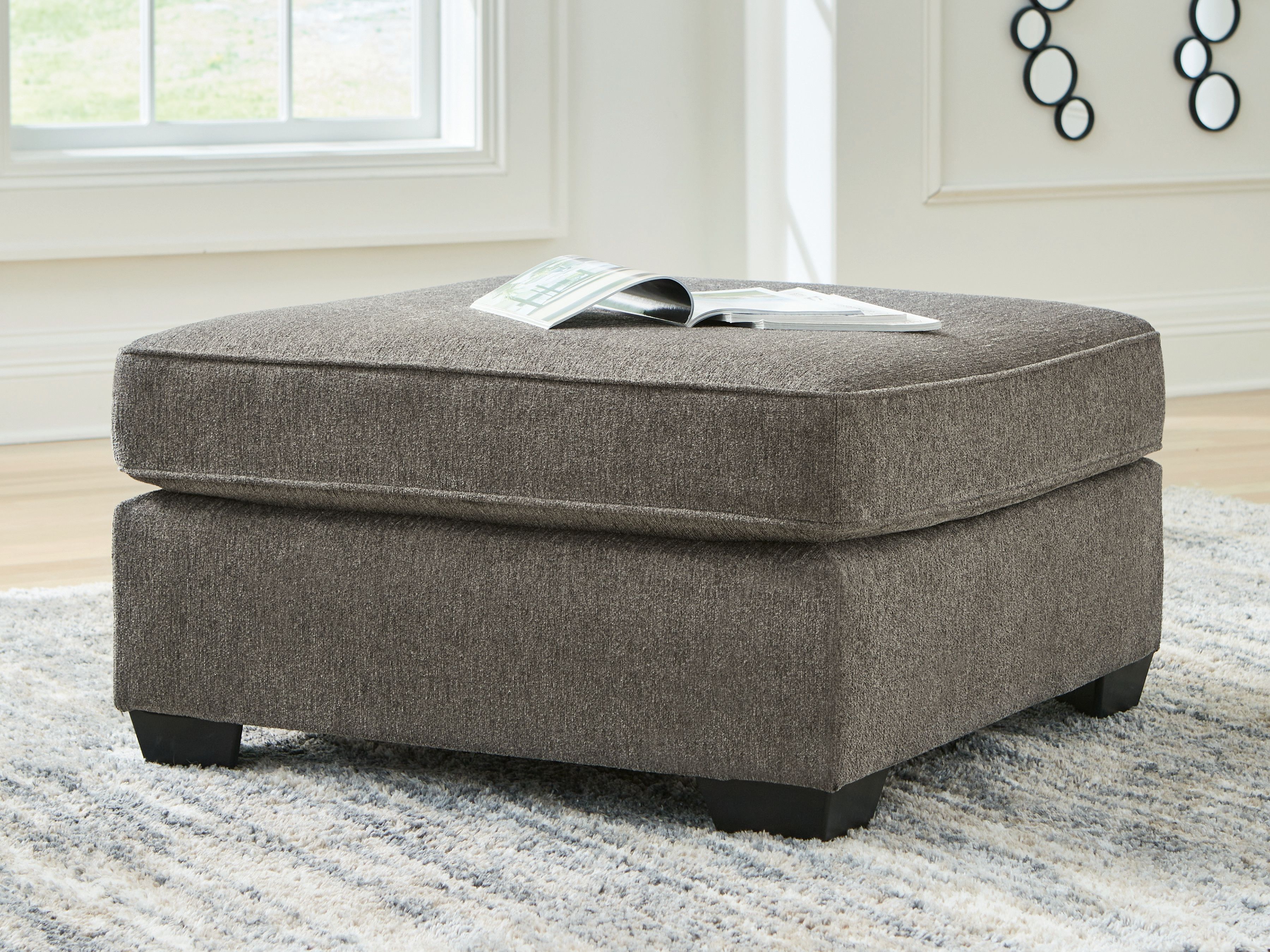 Ashley Furniture Olten - Oversized Accent Ottoman - Graphite - Image 2