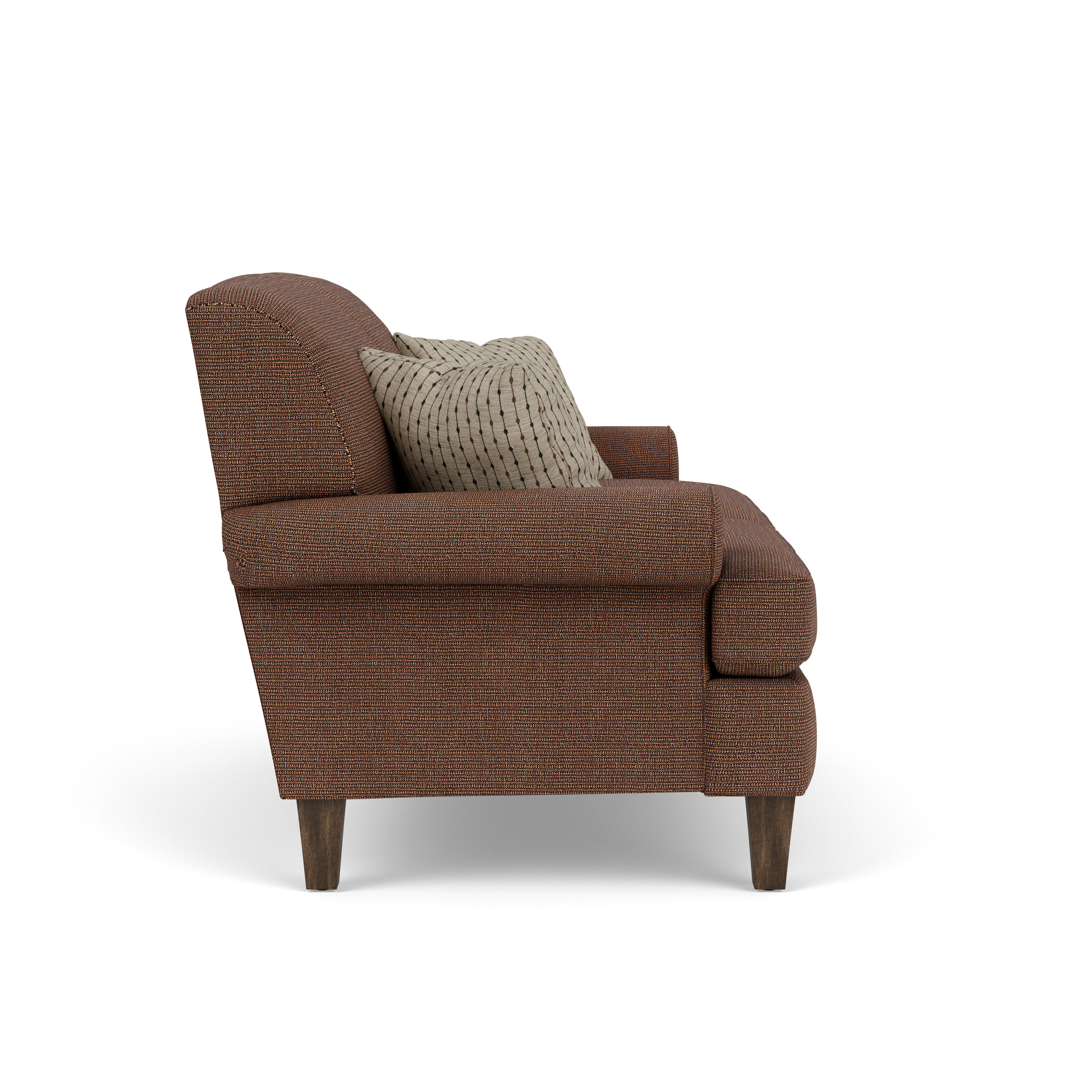 Venture - Fabric Loveseat, white, view 5