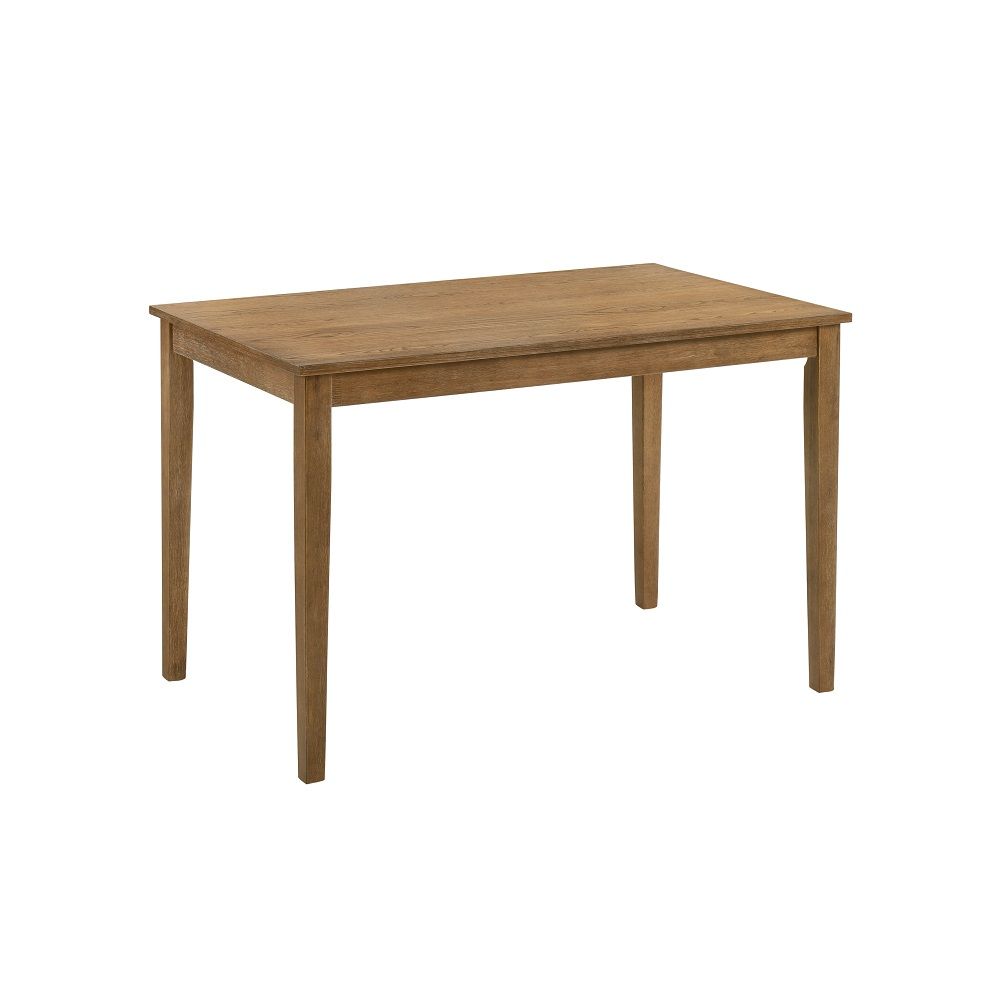 Kayee - 5 Piece Dining Set - Weathered Oak, dark brown, view 2