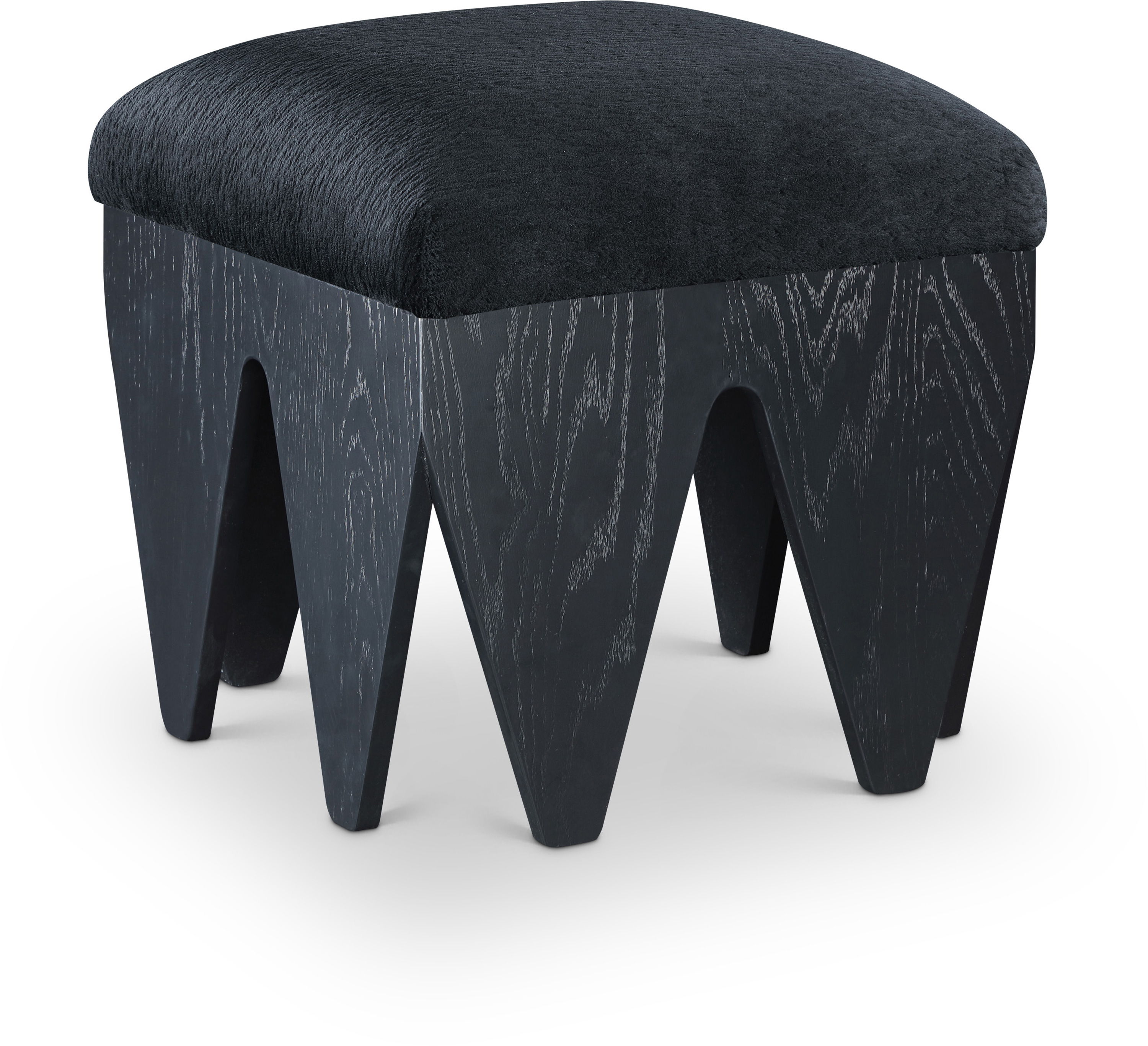 Altair - Bench With Black Base - Black