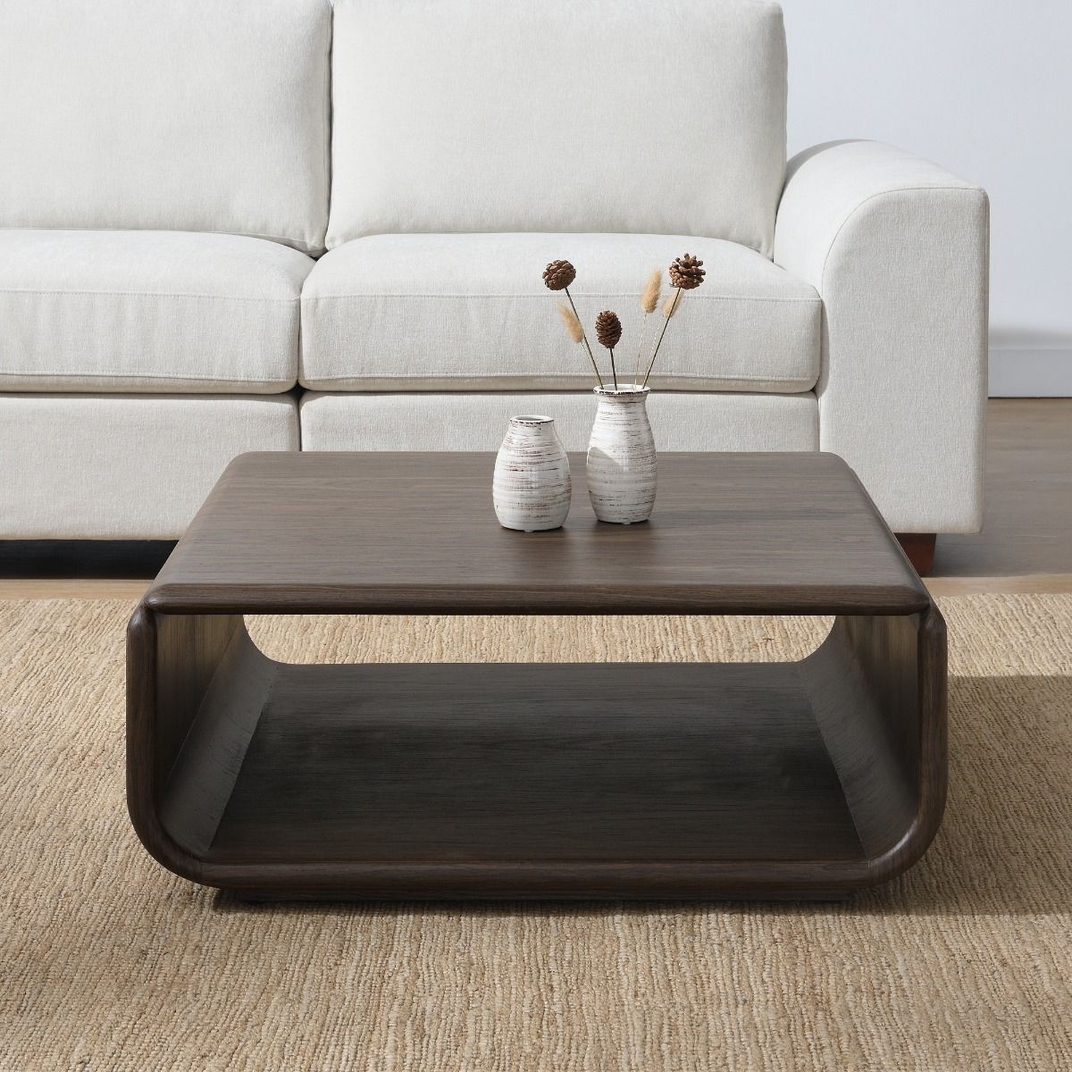 Lanza - Coffee Table - Dark Walnut, dark brown, view 5
