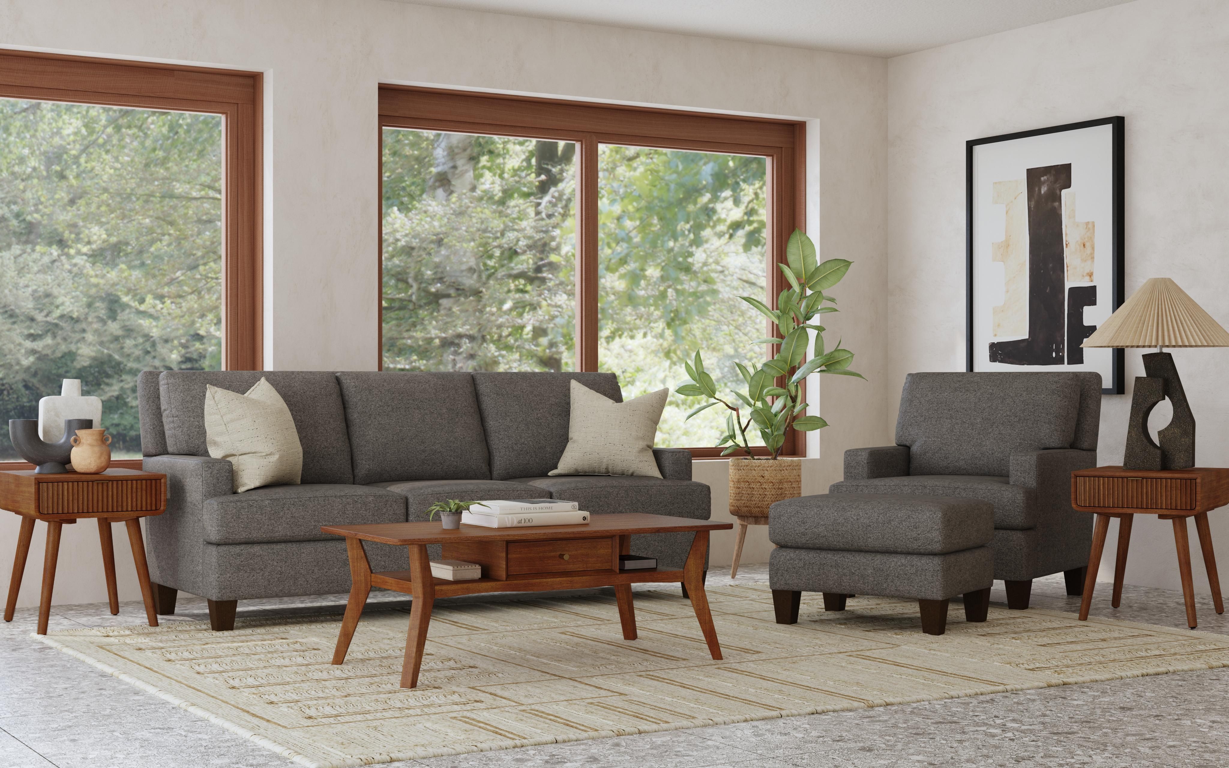Lloyd - Fabric Sofa, light brown