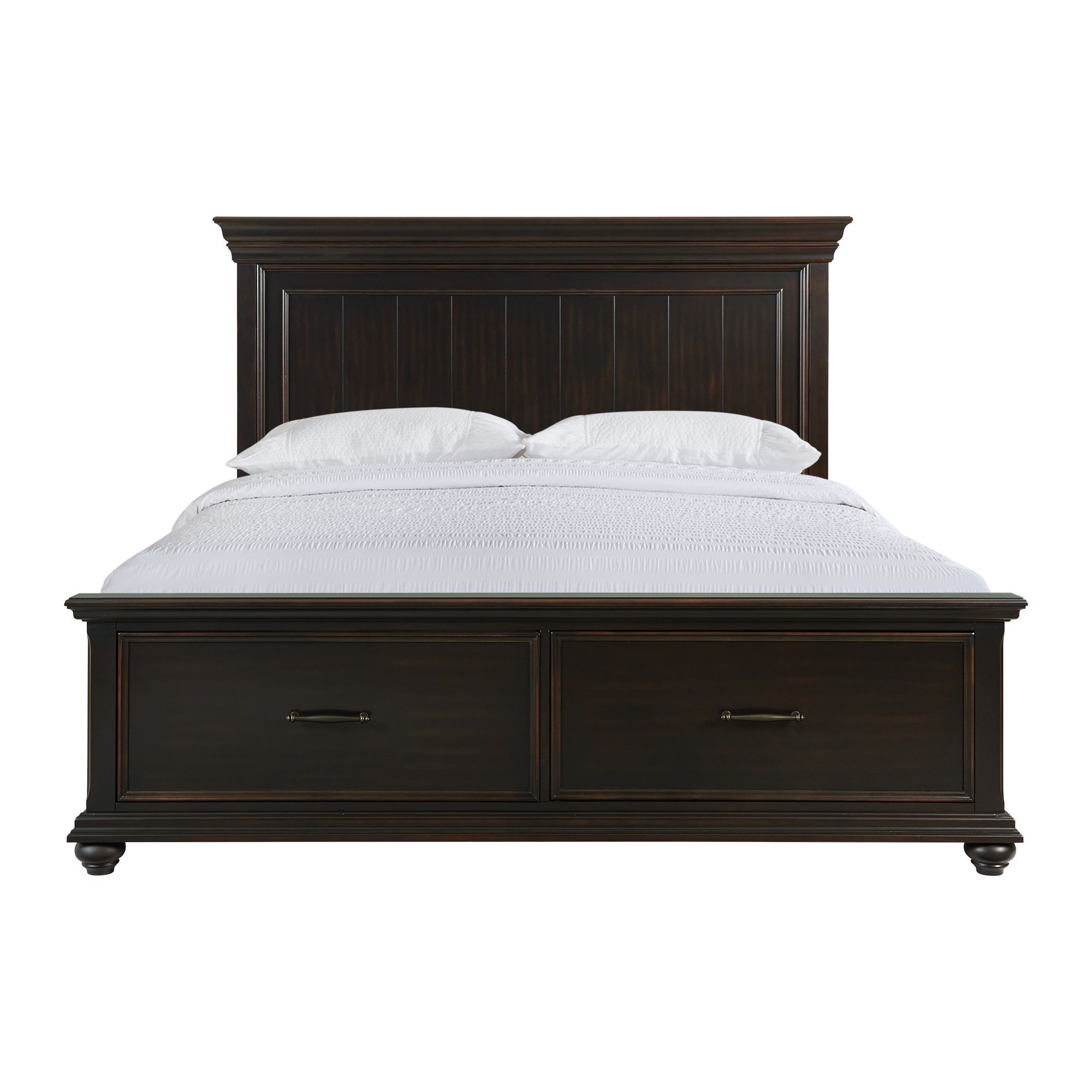 Slater - King Platform Storage Bed - Black