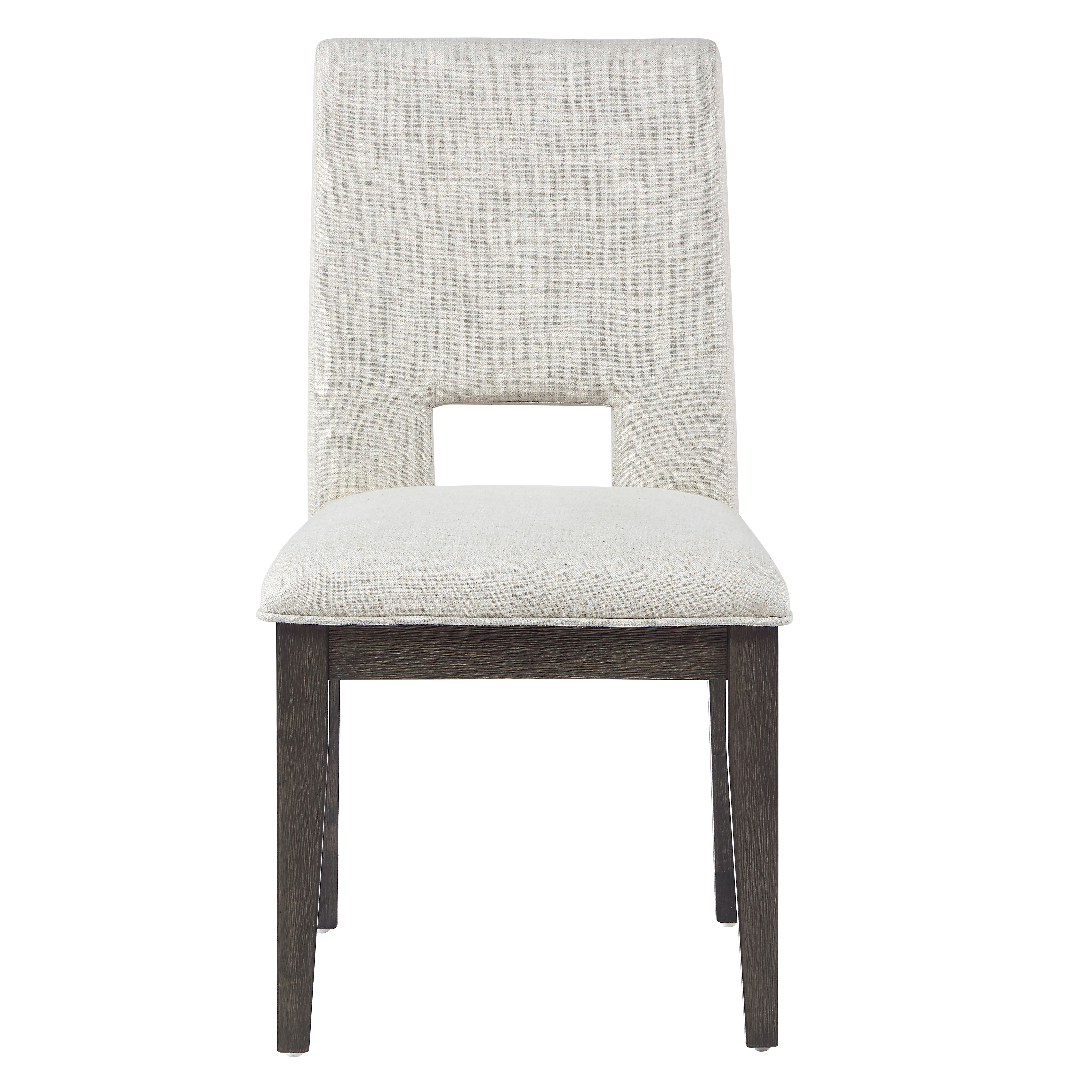 Evan - Side Chair - White / Brown