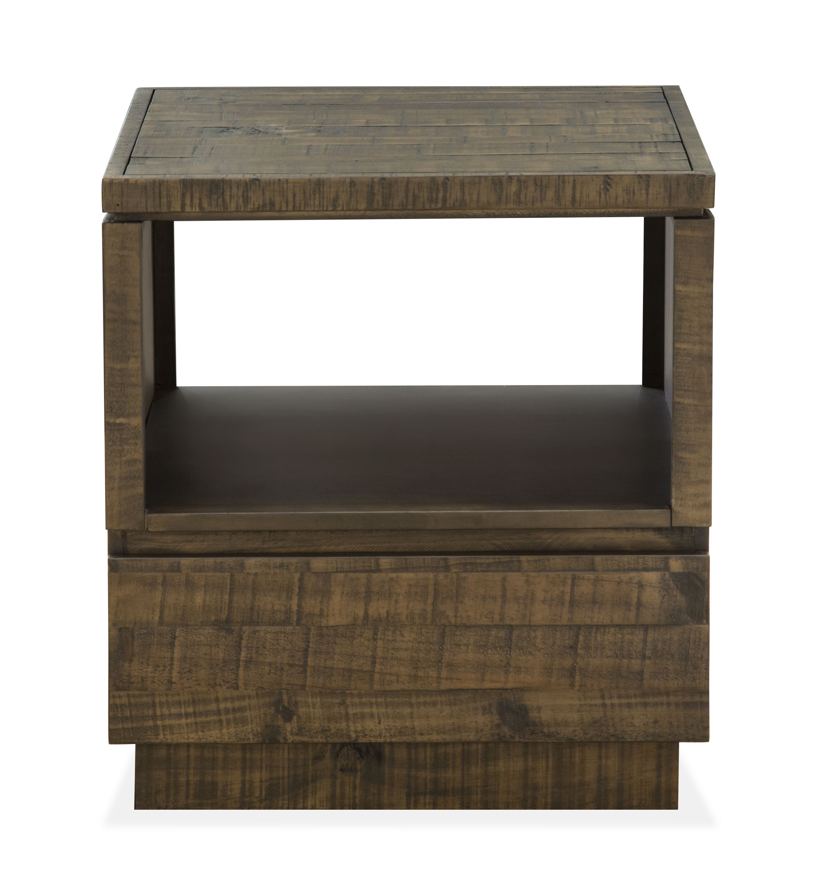 Baisden - Rectangular End Table - Tobacco Image