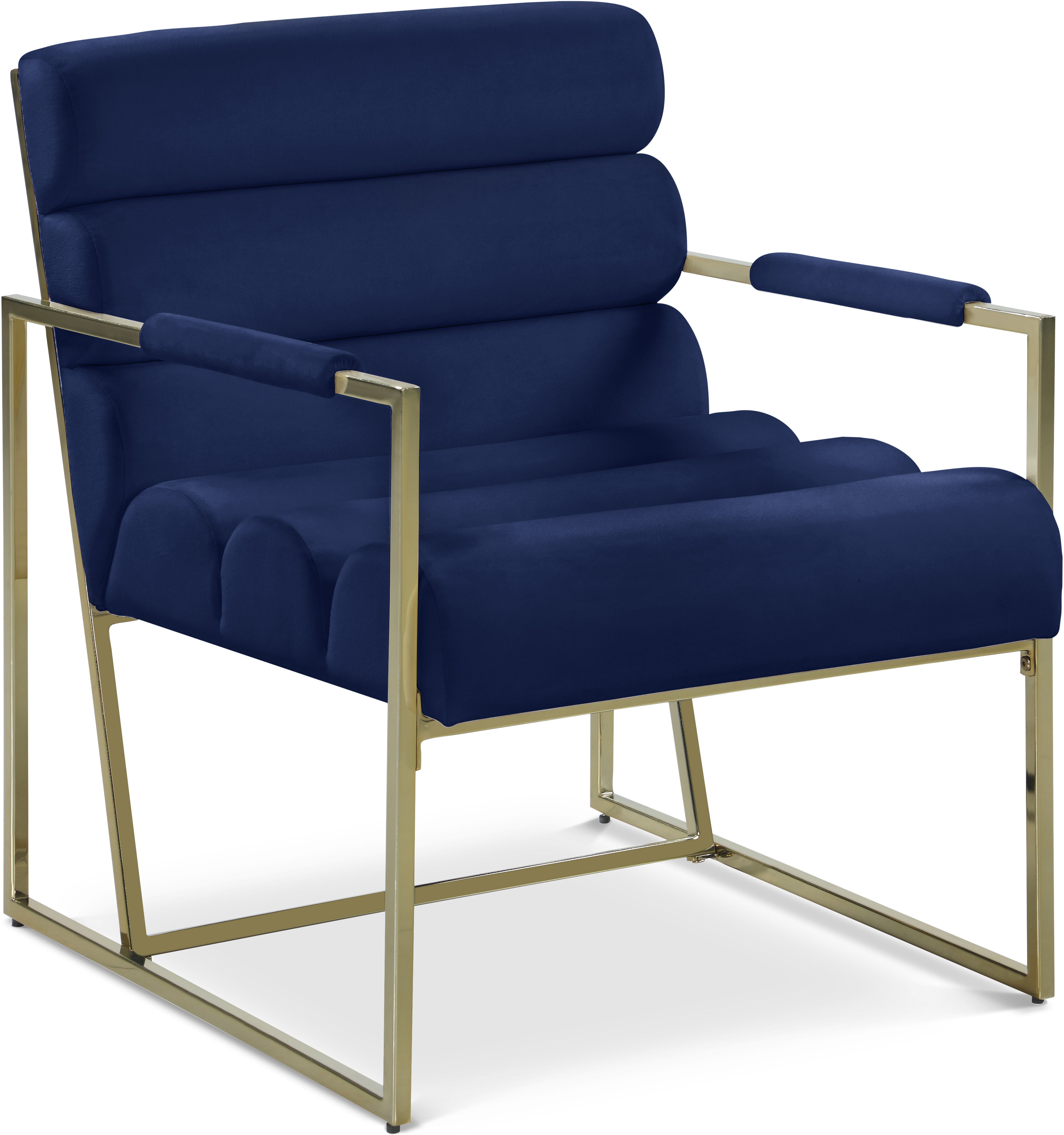 Wayne - Accent Chair - Navy