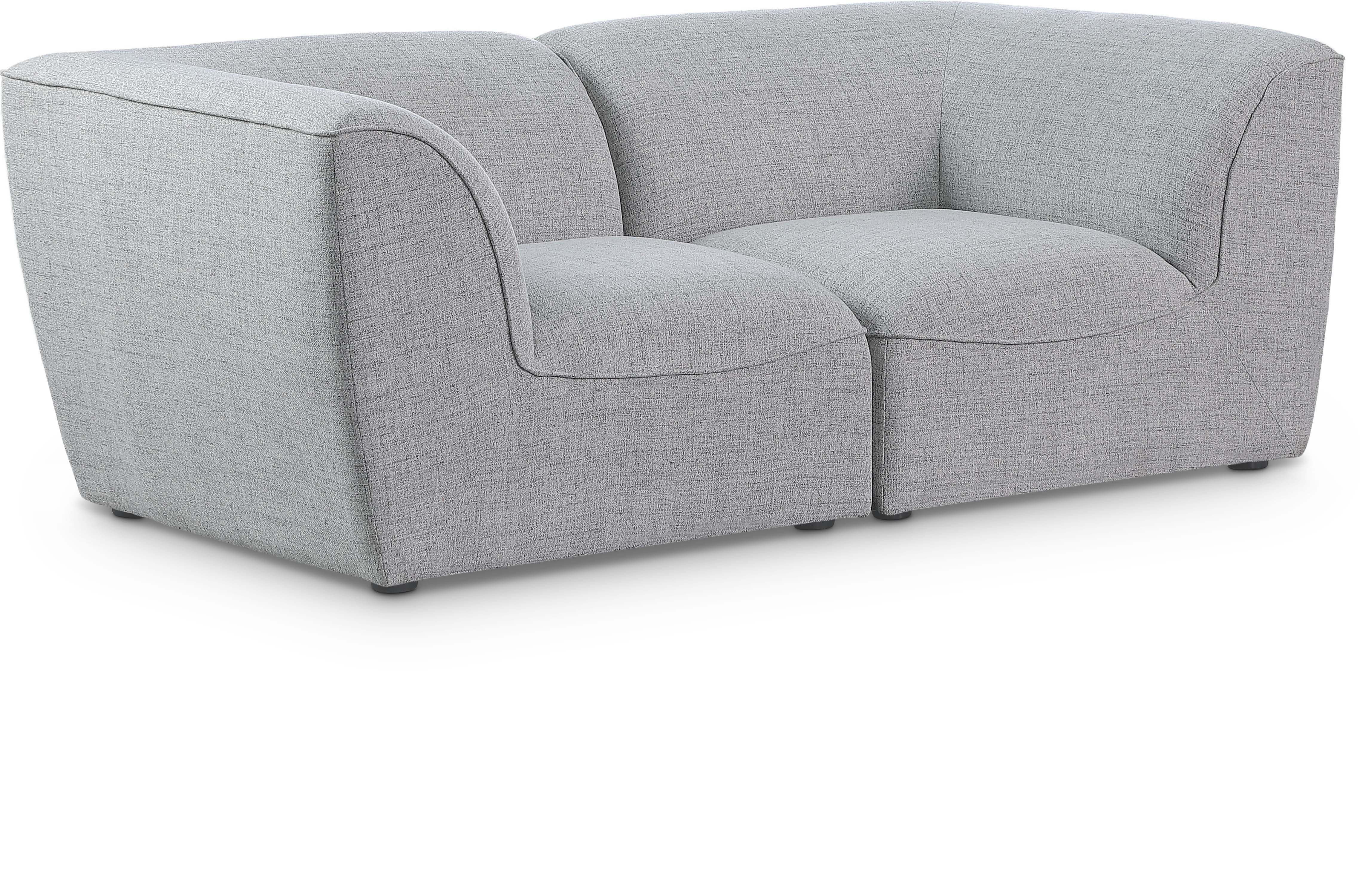 Miramar - 2 Seat Modular Sofa - Gray