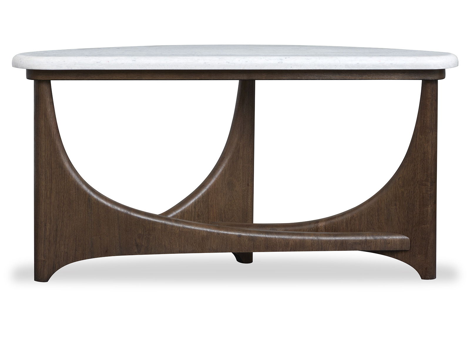 Arwen - Demilune Sofa Table - Turkish Coffee Image