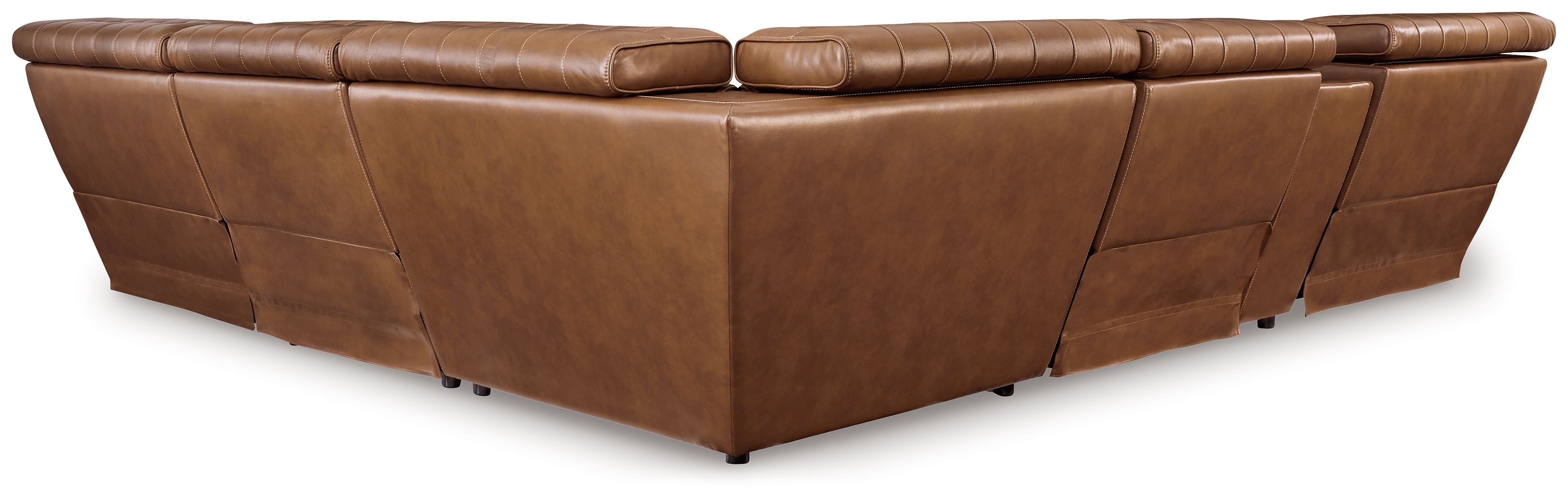 Ashley Furniture Temmpton - 6-Piece Power Reclining Sectional - Chocolate - Image 4