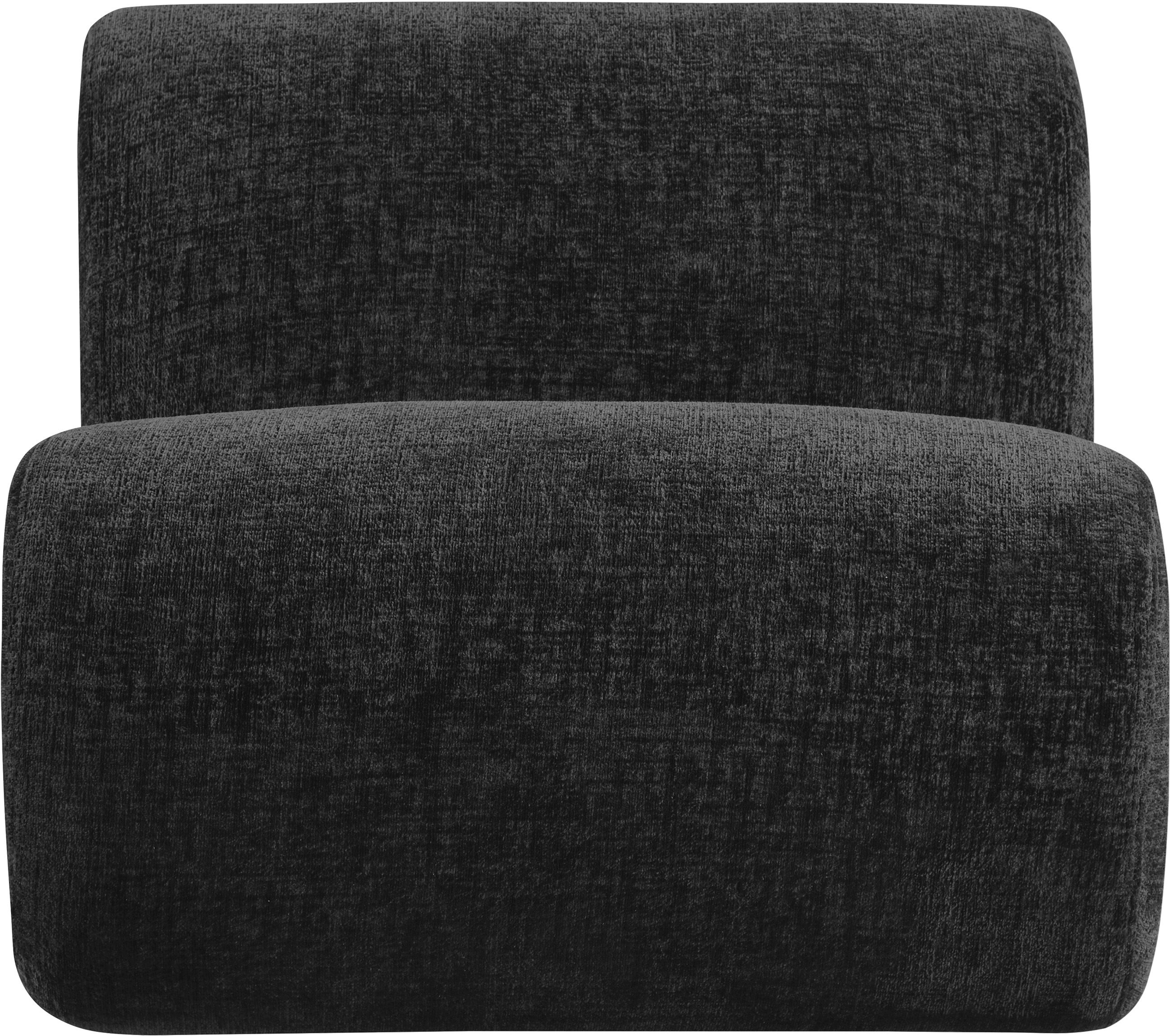 Akira - Fabric Accent Chair - Black