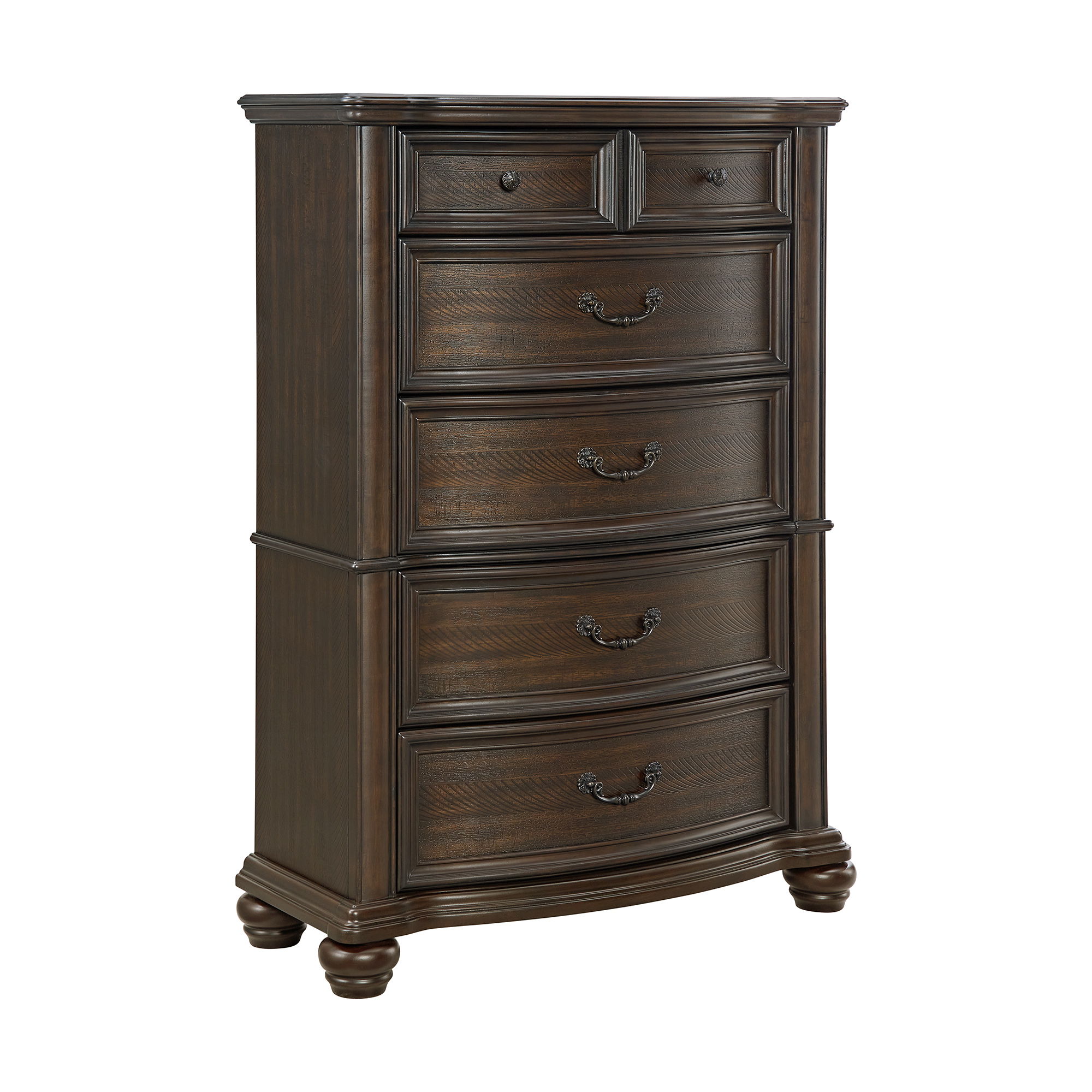 Brunswick - Queen Panel 3 Piece Bedroom Set - Mahogany