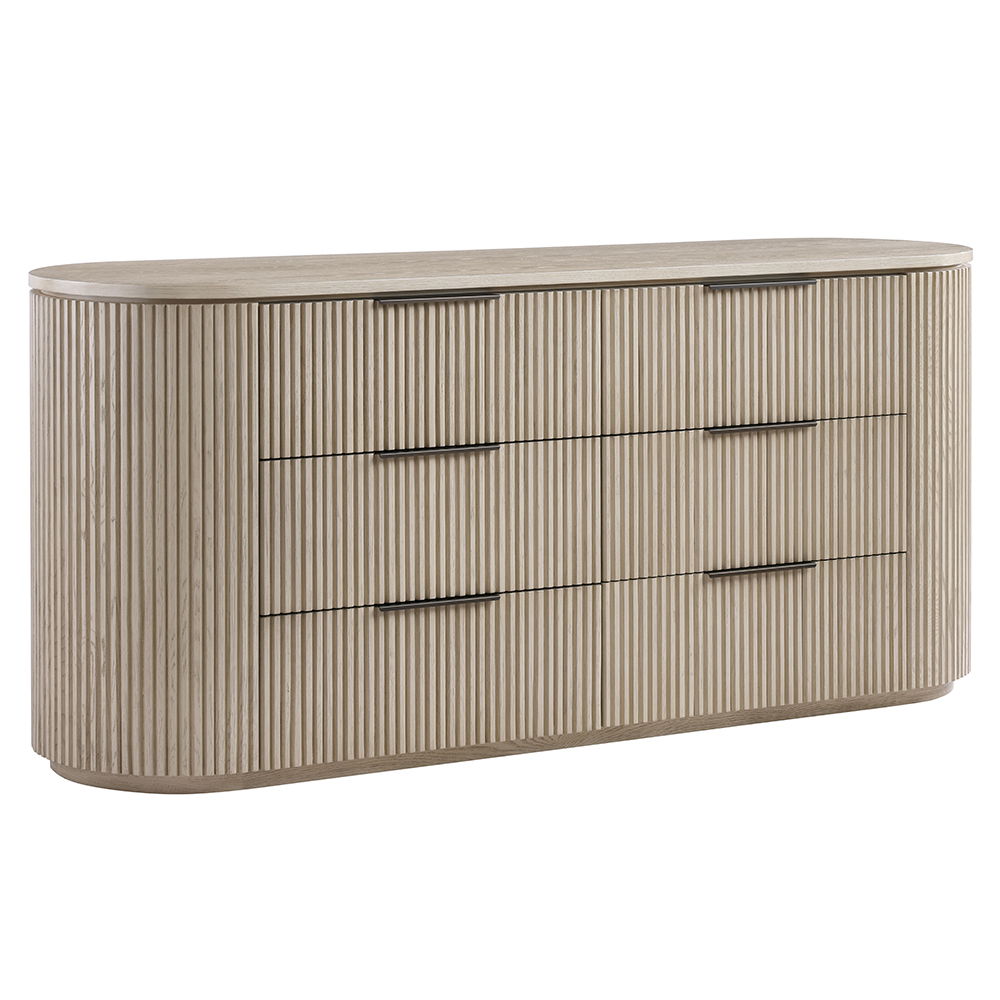 Leanna - Dresser - Light Oak, light brown, view 2