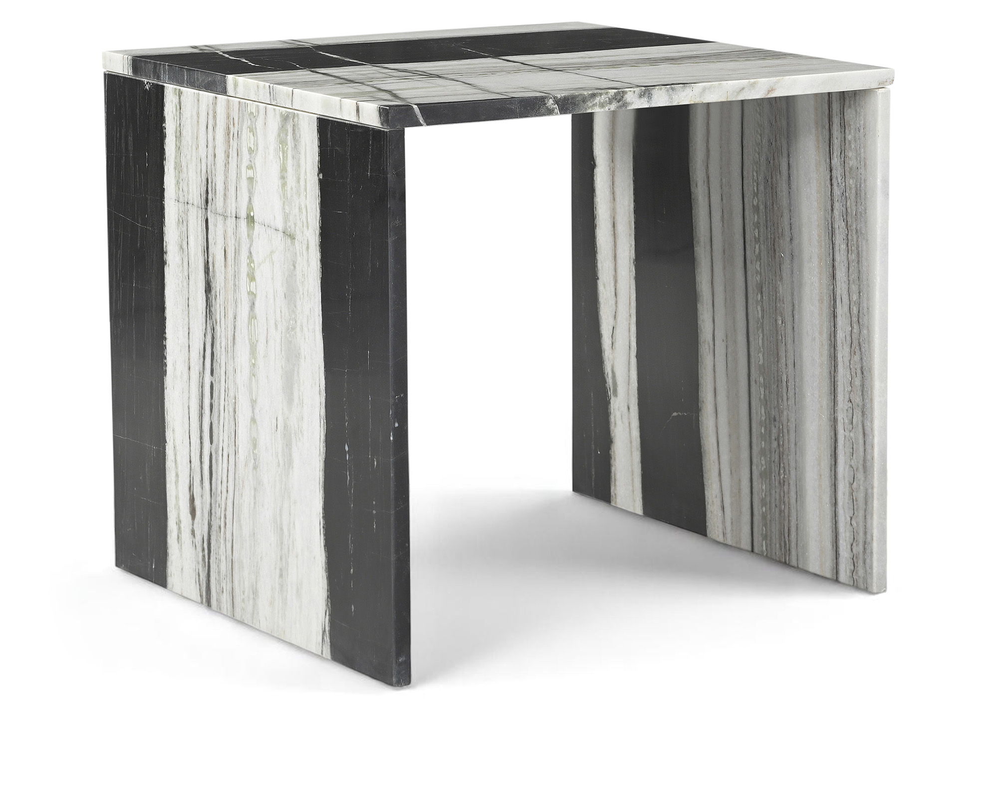 Vernazza - Marble End / Side Table - Panda