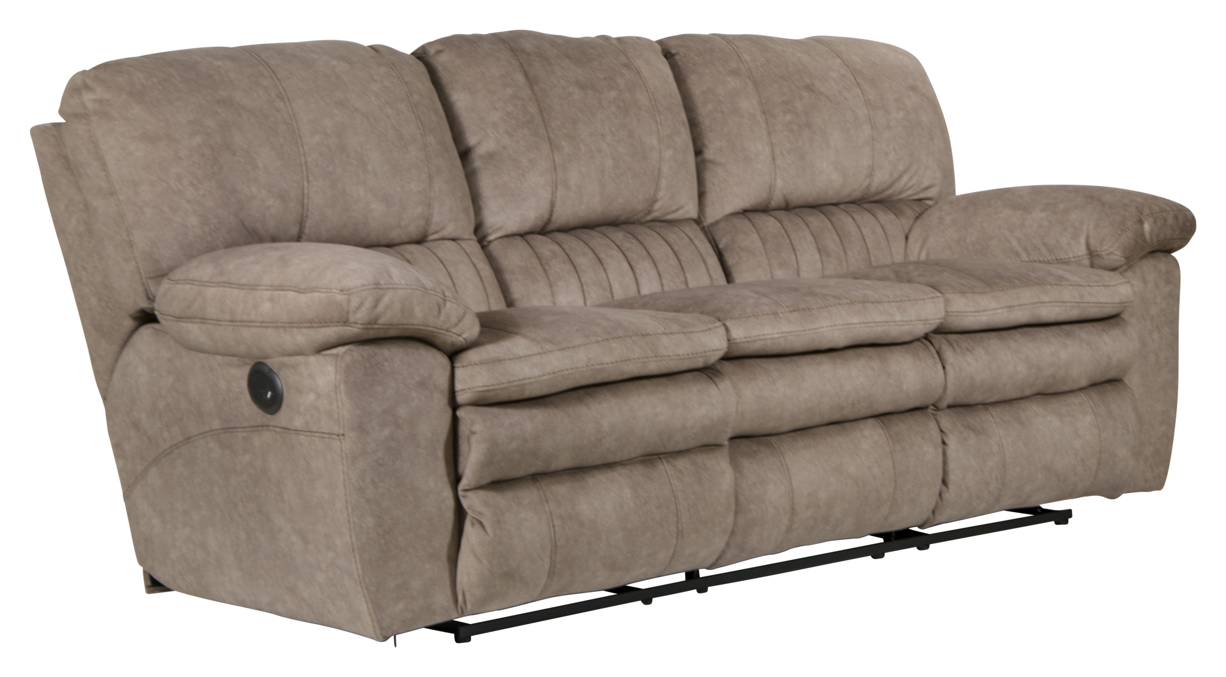 Reyes - Power Lay Flat Reclining Sofa - Portabella