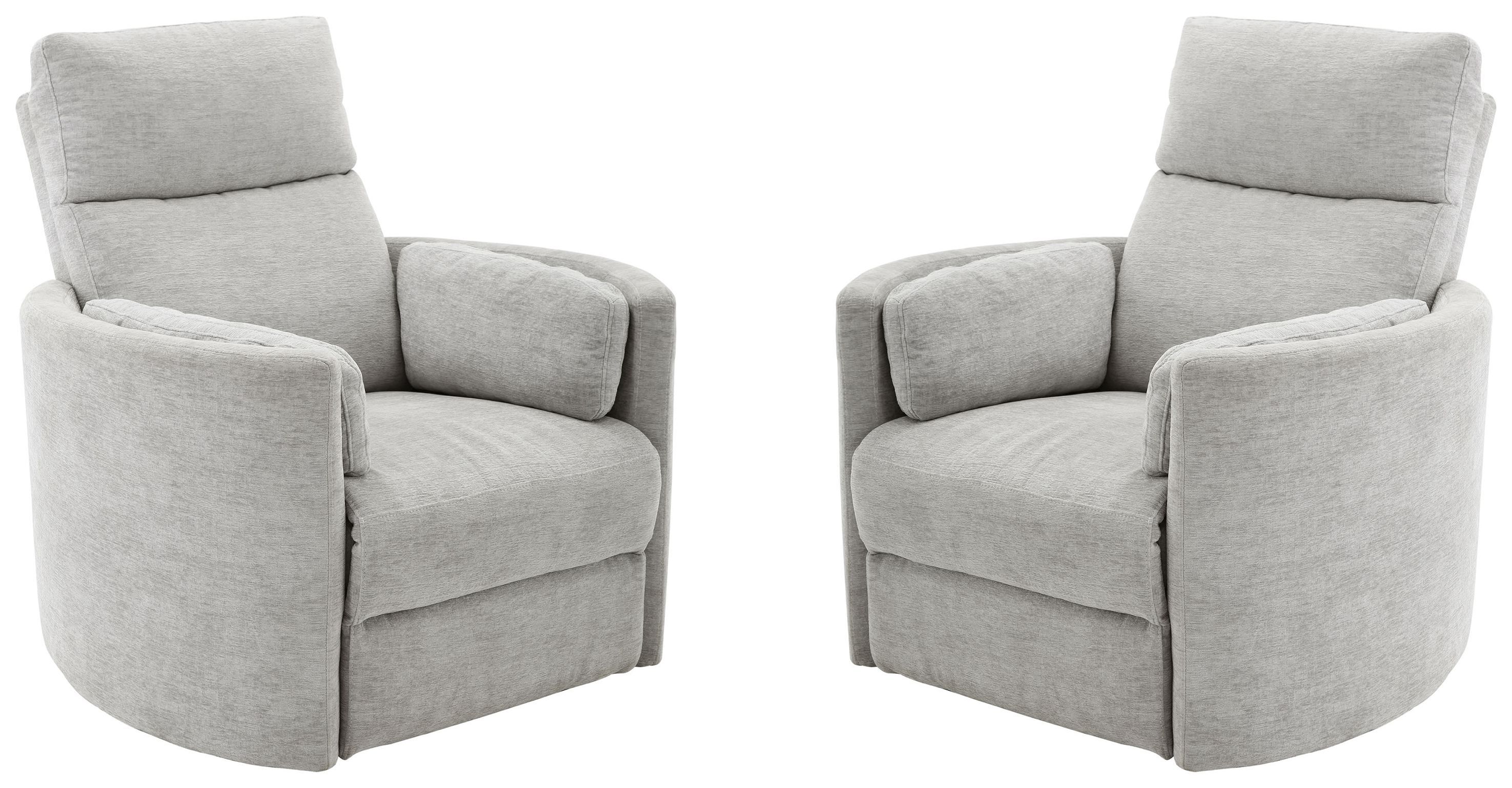 Parker House Radius - Power Swivel Glider Recliner (Set of 2) - Mineral