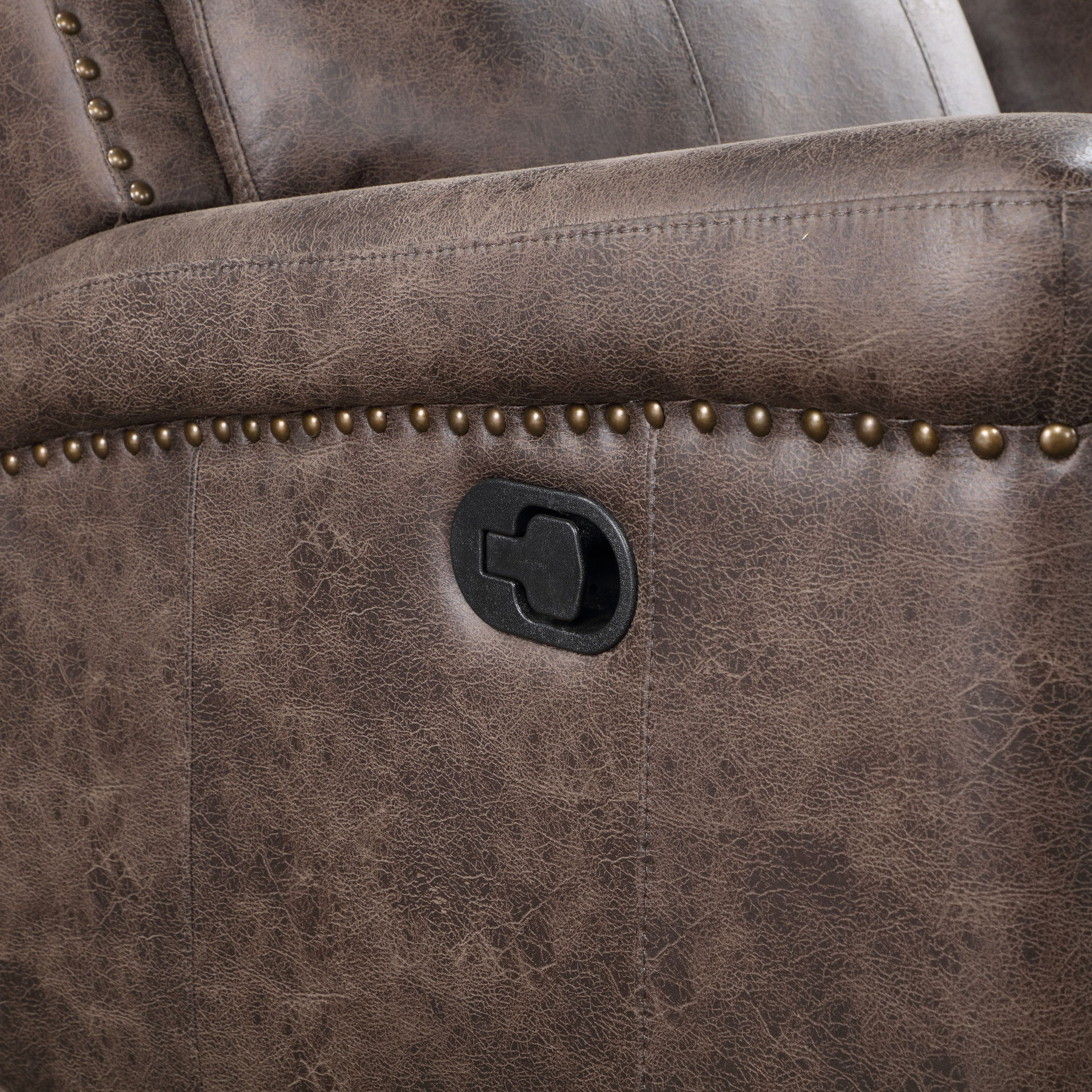 Quade - Glider Recliner - Mocha, dark brown, view 8