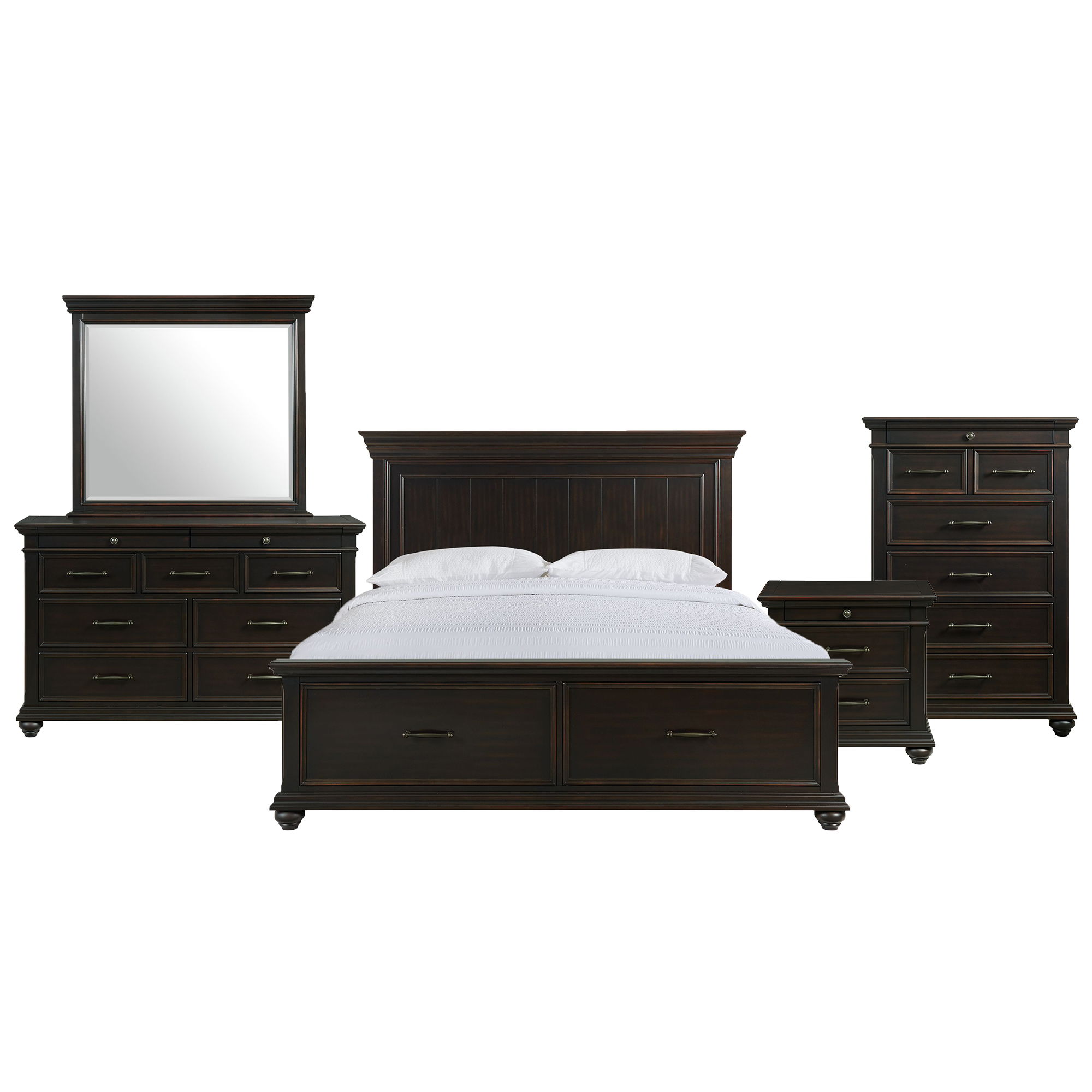 King · 5 Pc · Bedroom Set