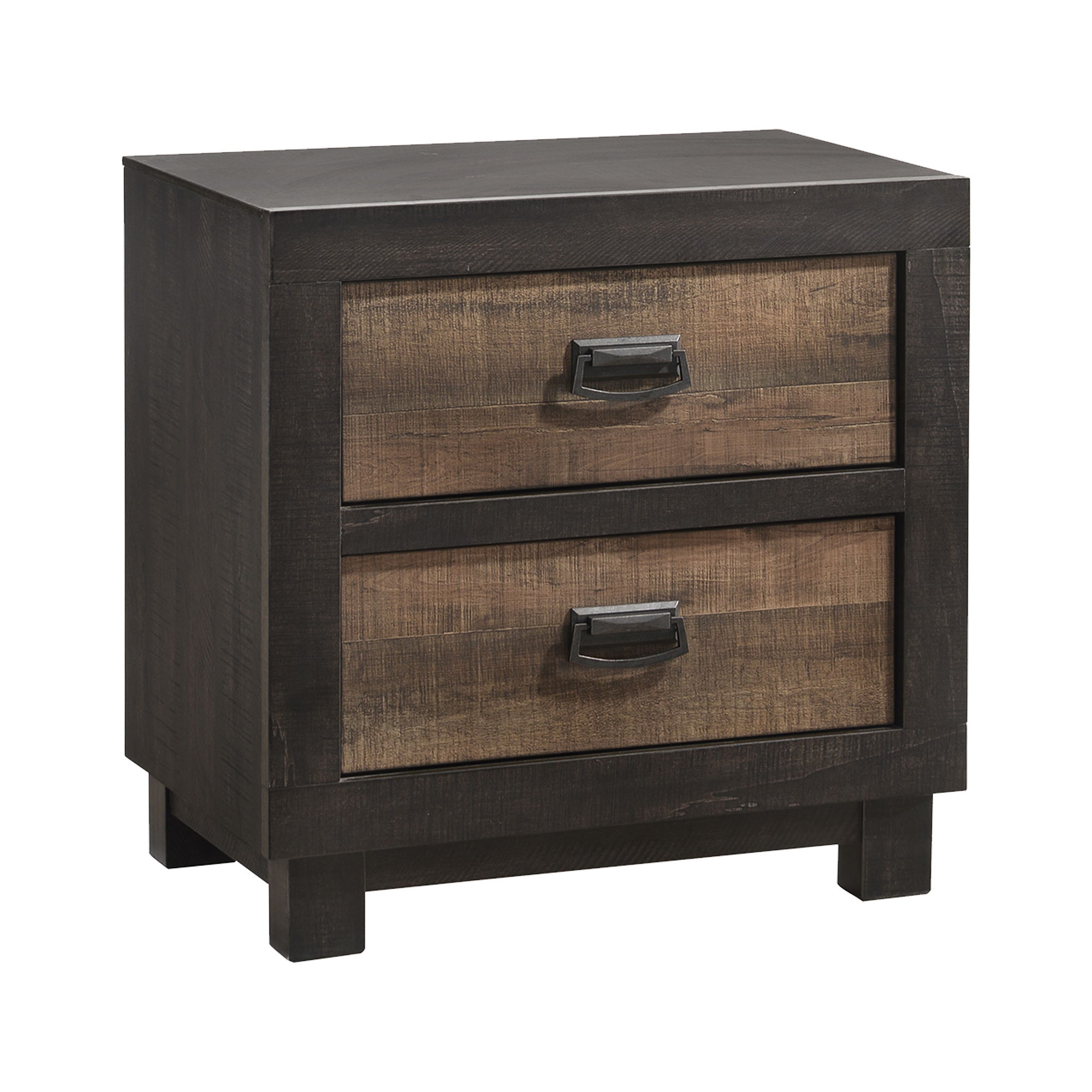 Harlington - Full 3 Piece Bedroom Set With 2 Nightstands - Walnut