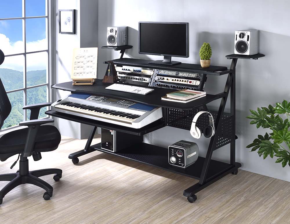 Willow - Music Desk - Black, black