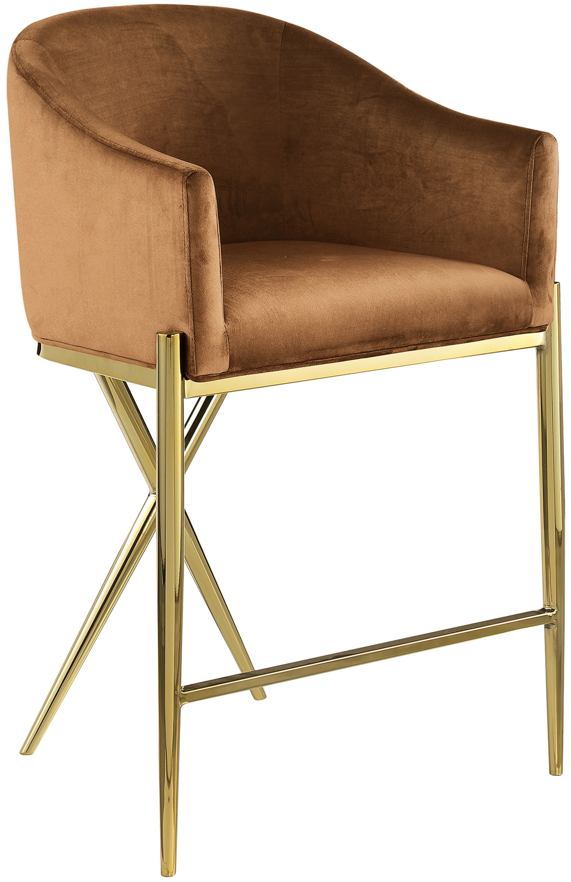 Xavier - Counter Stool - Saddle