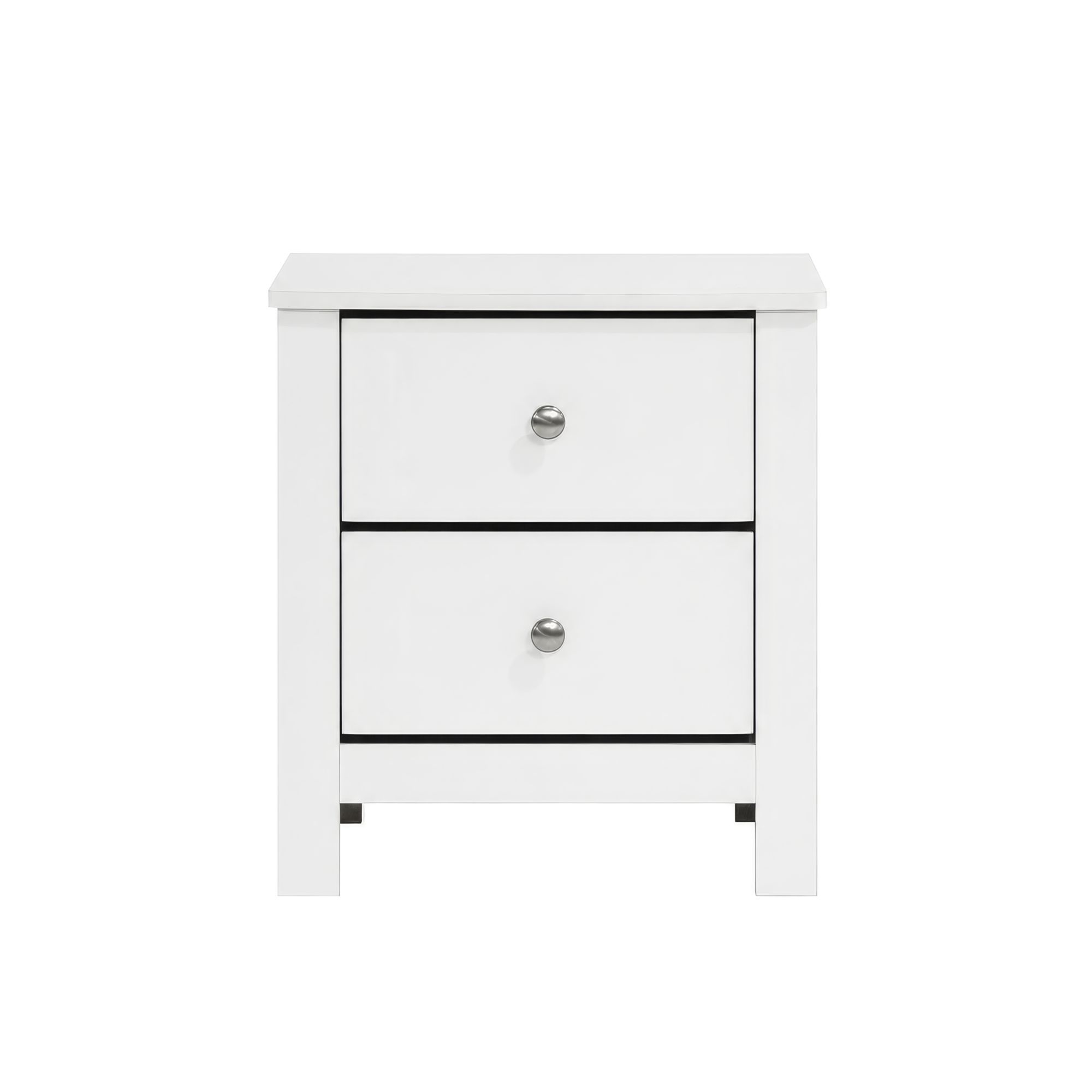Sami - Youth 2-Drawer Nightstand - White