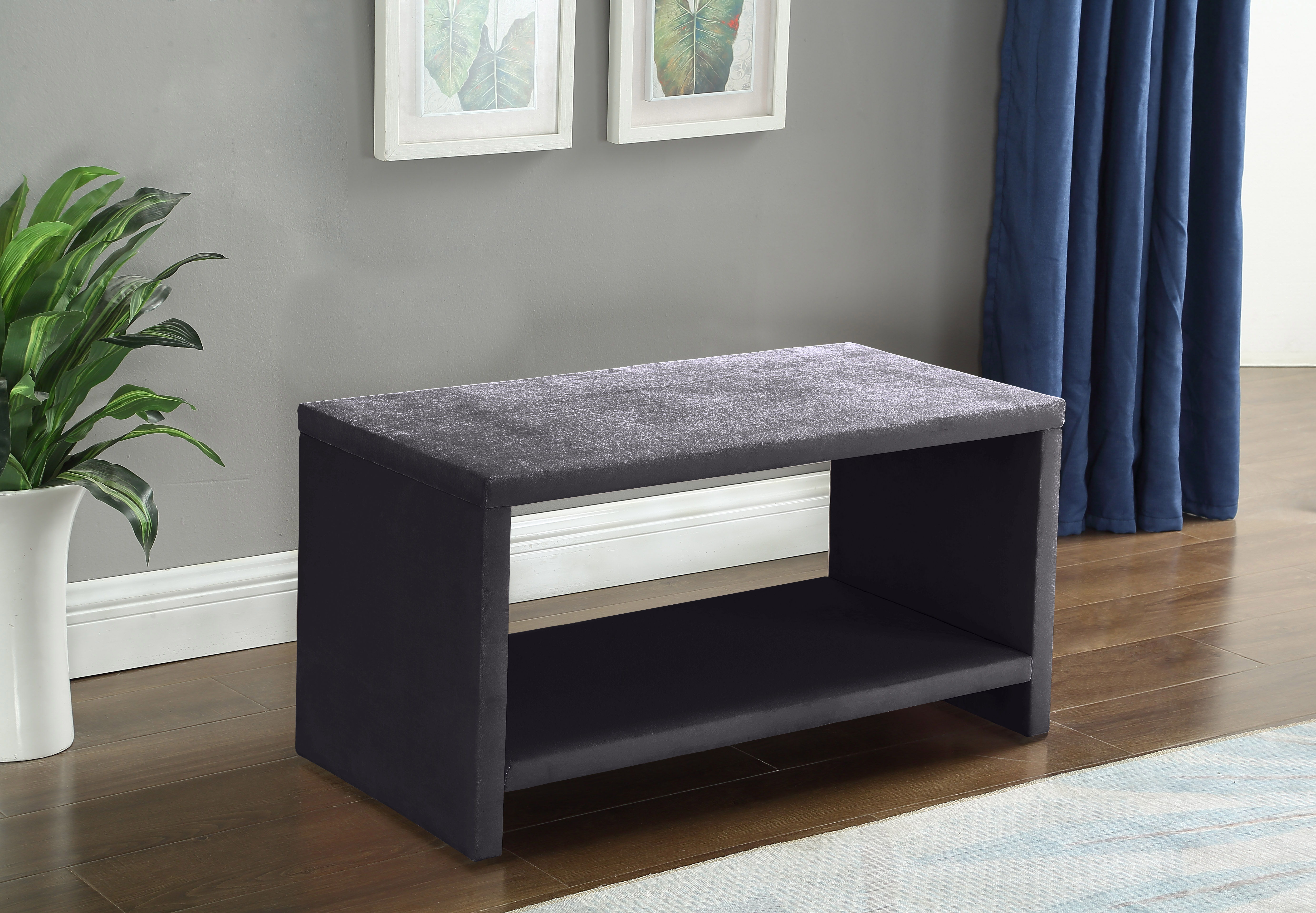 Cleo - Night Stand - Gray