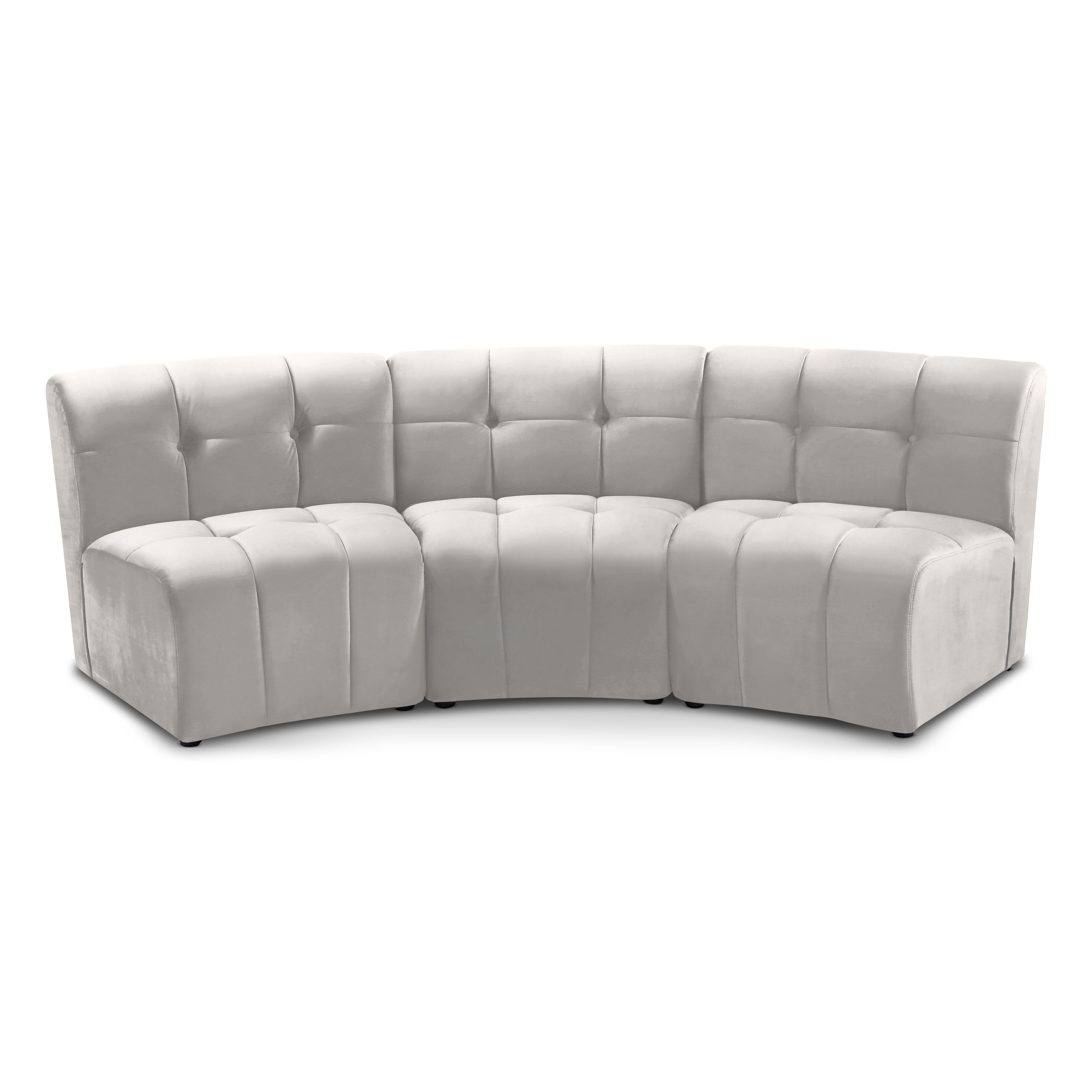 Limitless - 3 Piece Modular Sectional - Cream