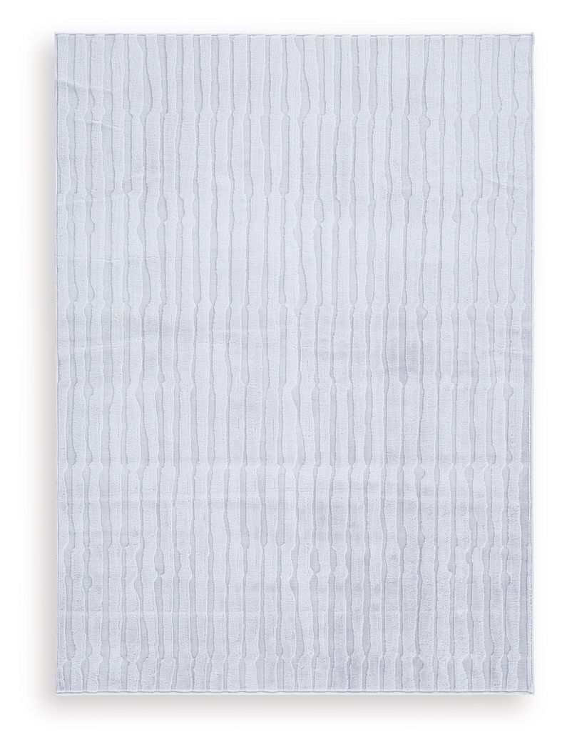 Worthley - 5' x 7' Washable Rug - Gray
