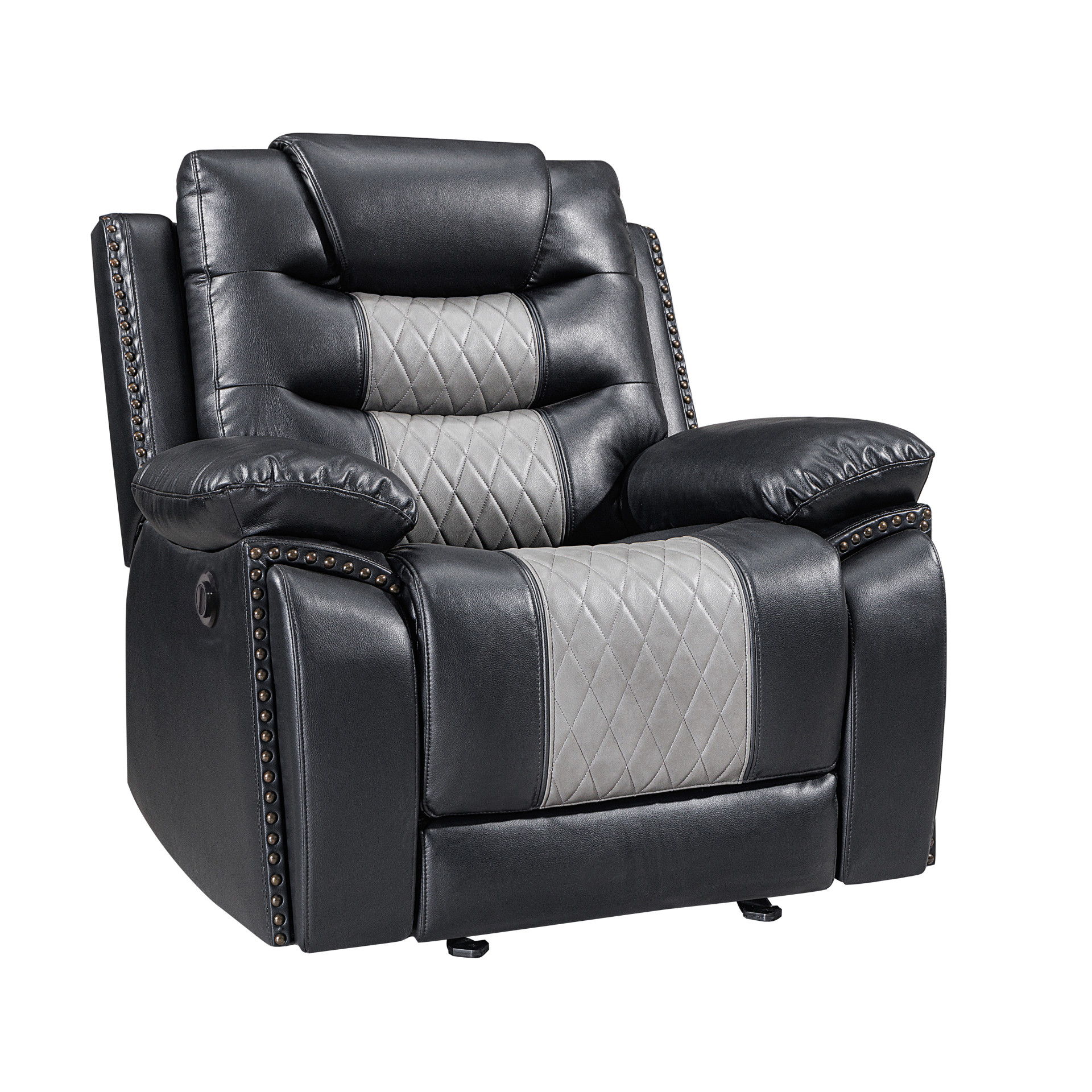 Glider Recliner With Power Footrest