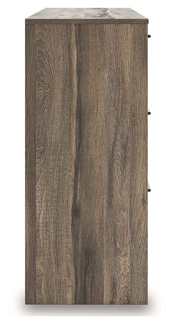 Ashley Furniture Elbrim - Six Drawer Dresser - Brown - Image 7