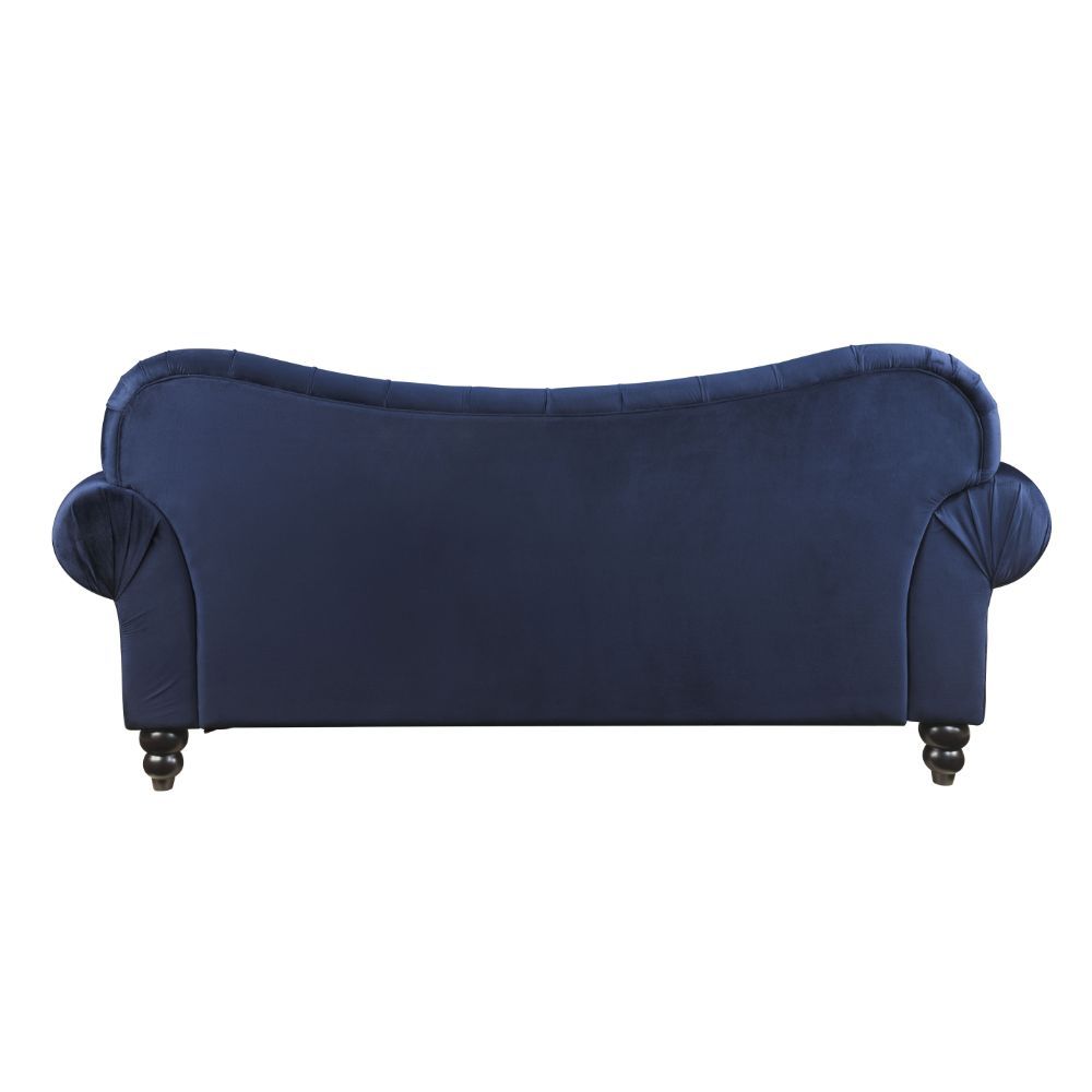 Iberis - Sofa - Navy Velvet, blue, view 6