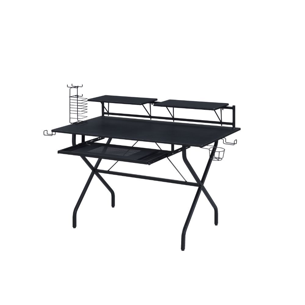 Hartman - Gaming Desk - Black, black, view 3