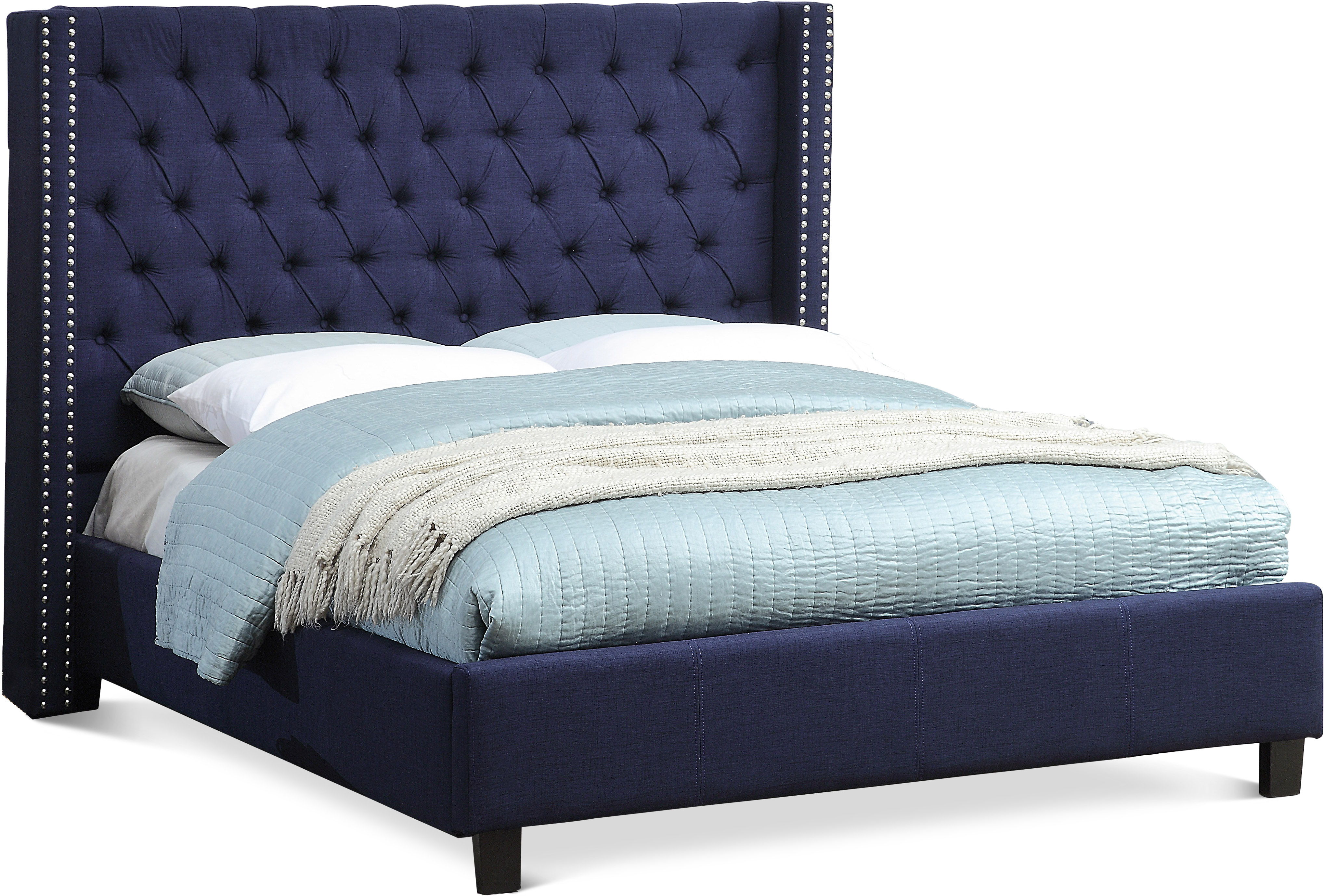 Ashton - Full Bed - Navy