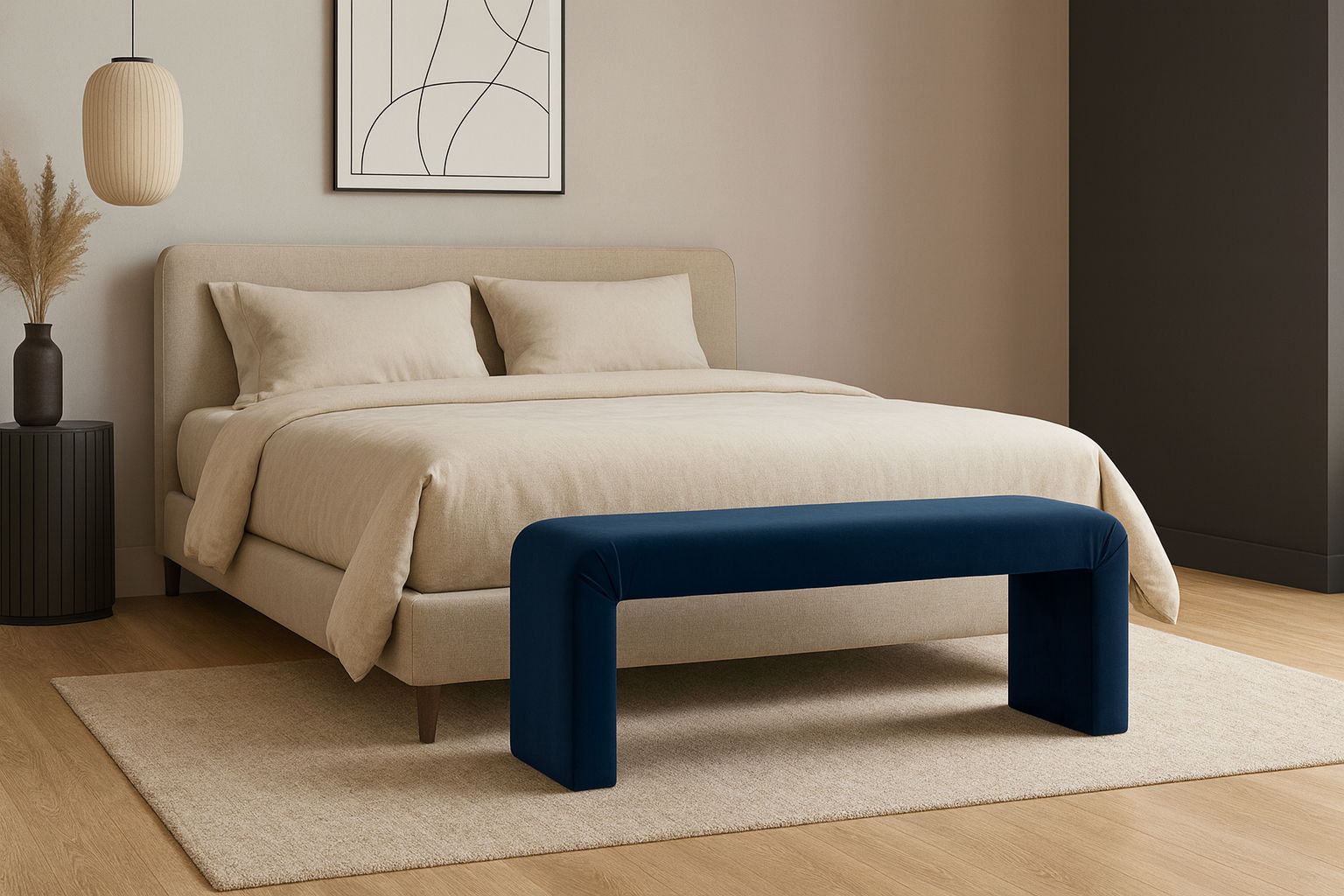 Minimalist - Bench - Navy